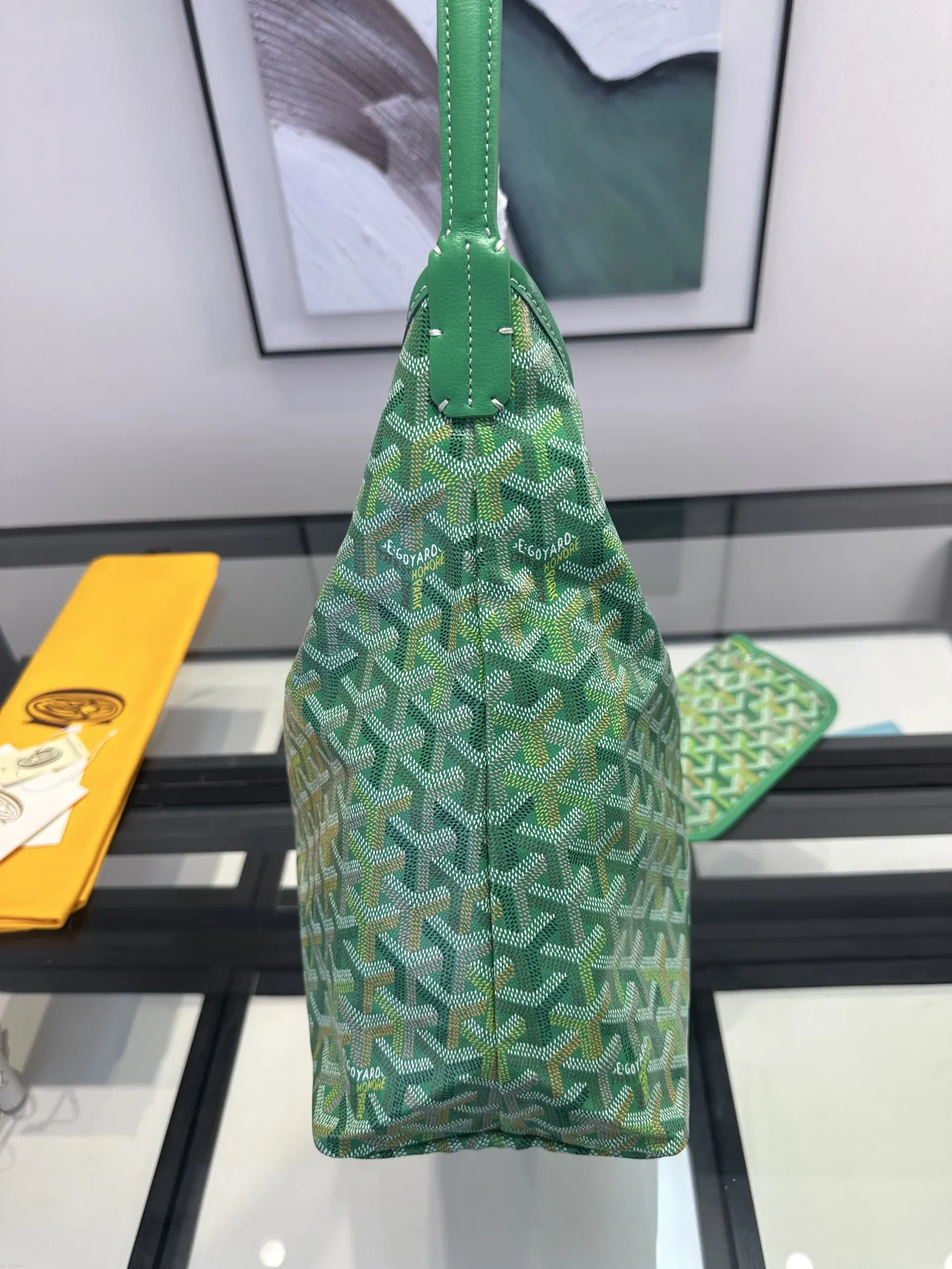 Goyard Hobo 老花 帆布 腋下包 復古腋下背款