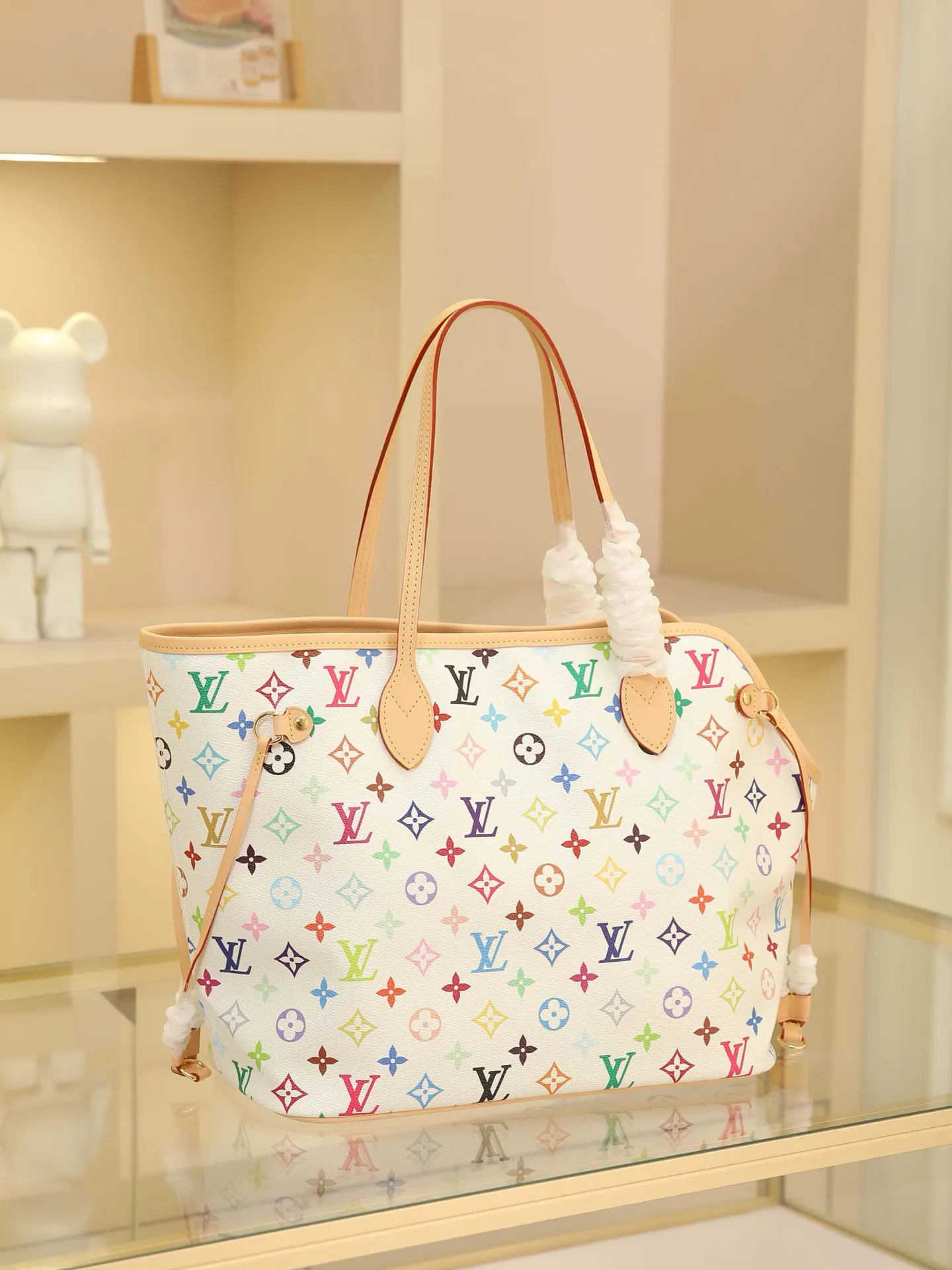 LV Neverfull 帆布 托特包 大容量托特款