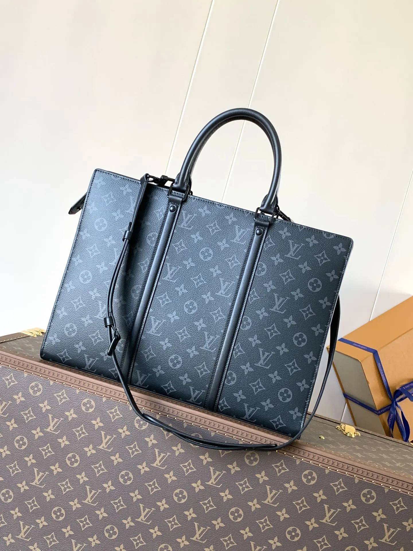 牛皮 Sac Plat Horiz 公文包 商务通勤款