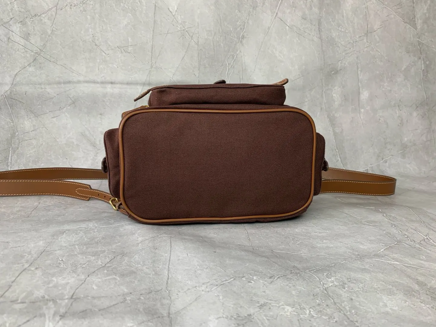 Backpack Canvas Leather