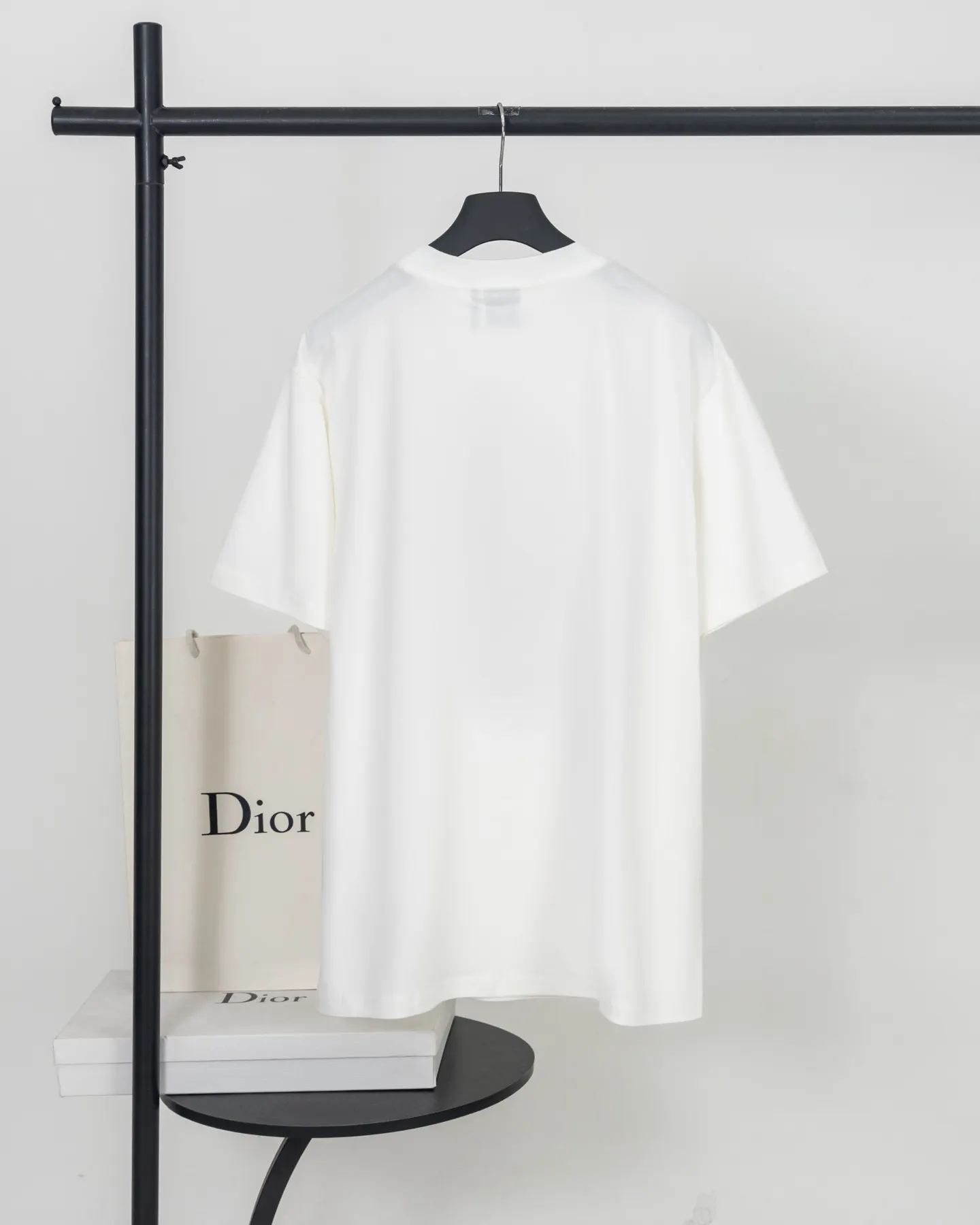 DIOR 白色 刺绣 印花 短袖T恤 休闲百搭款