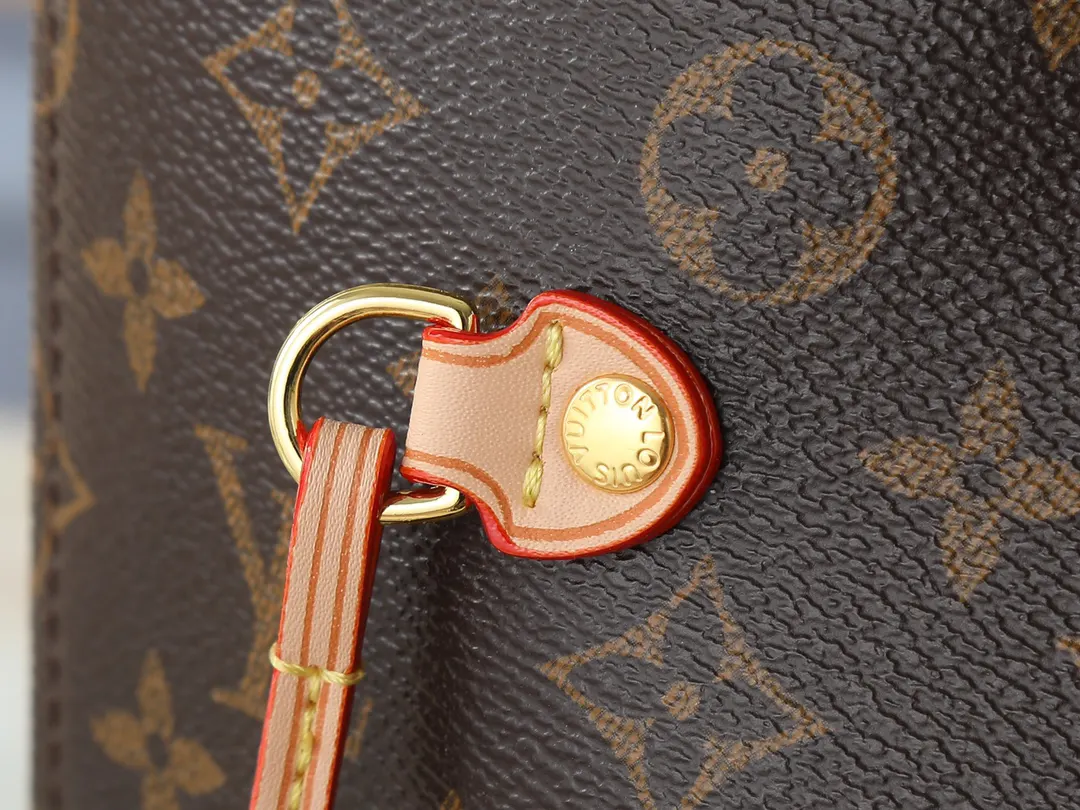 LV Neverfull 牛皮 收納包 旅行收納款