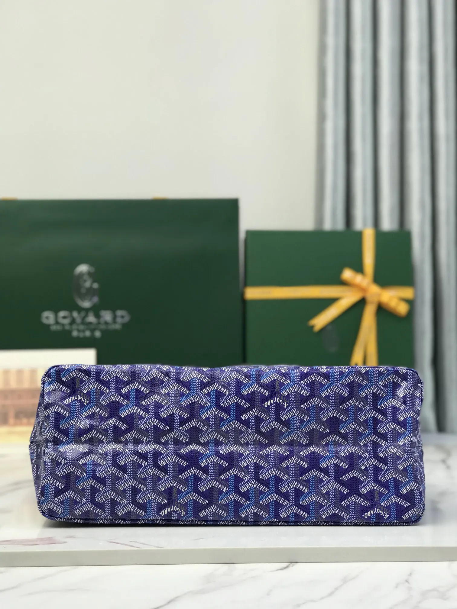 Goyard Hobo Shoulder Bag Vintage Canvas