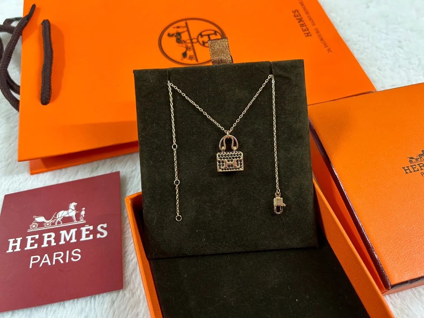 Hermès 首饰 精致配饰 项链