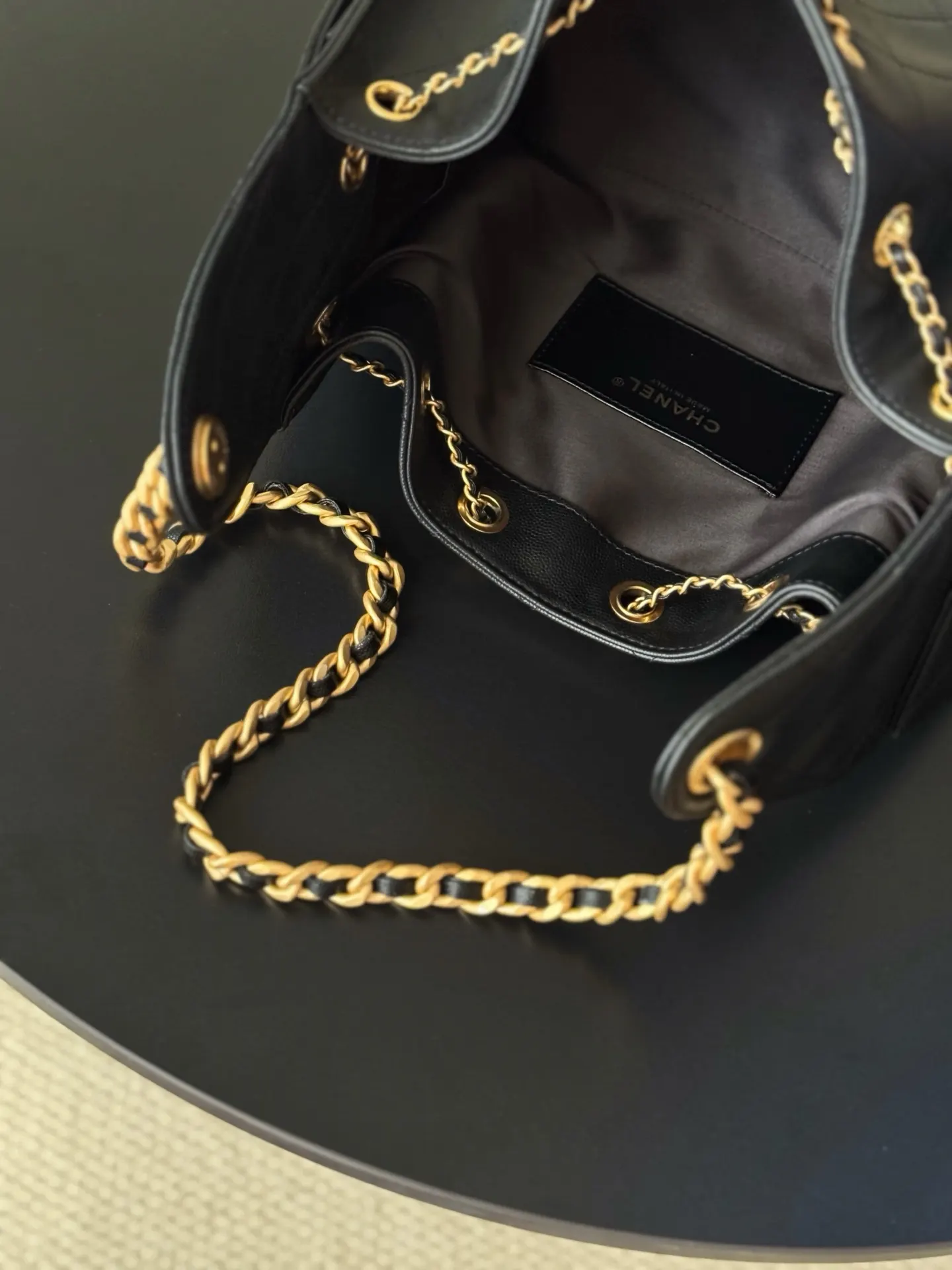 CHANEL Hobo 牛皮 腋下包 复古腋下背款