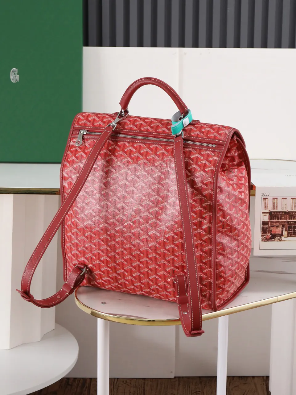 Goyard 紅色 雙肩包 实用雙肩款
