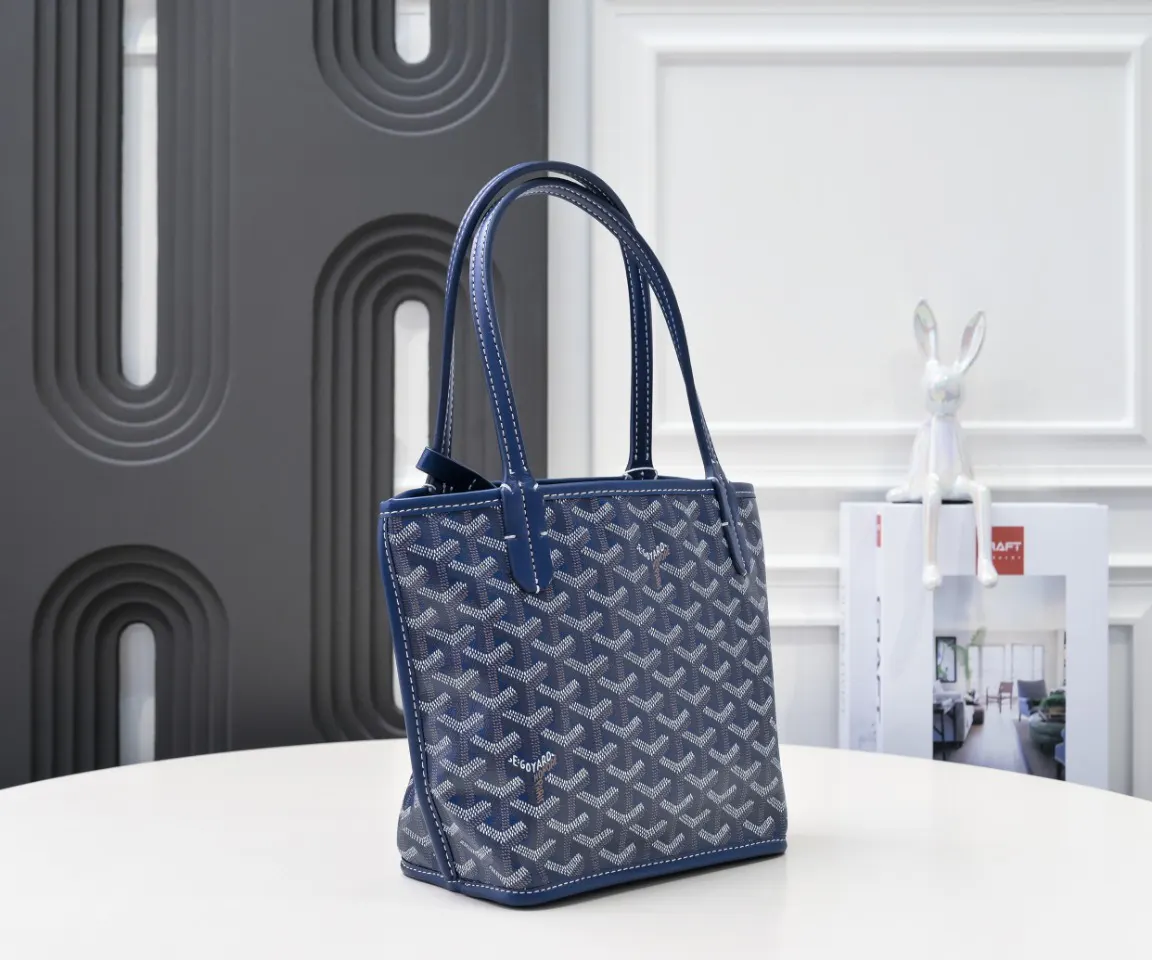 Goyard 藍色 小牛皮 收納包 旅行收納款