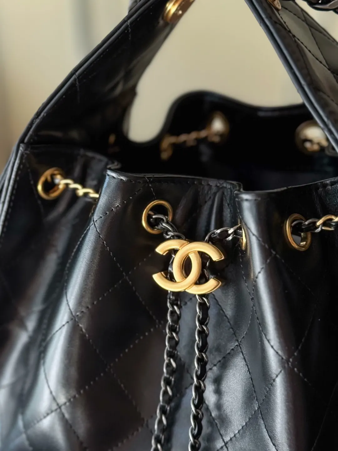 CHANEL Hobo 背景～区别于市场普通货 法国 腋下包 复古腋下背款