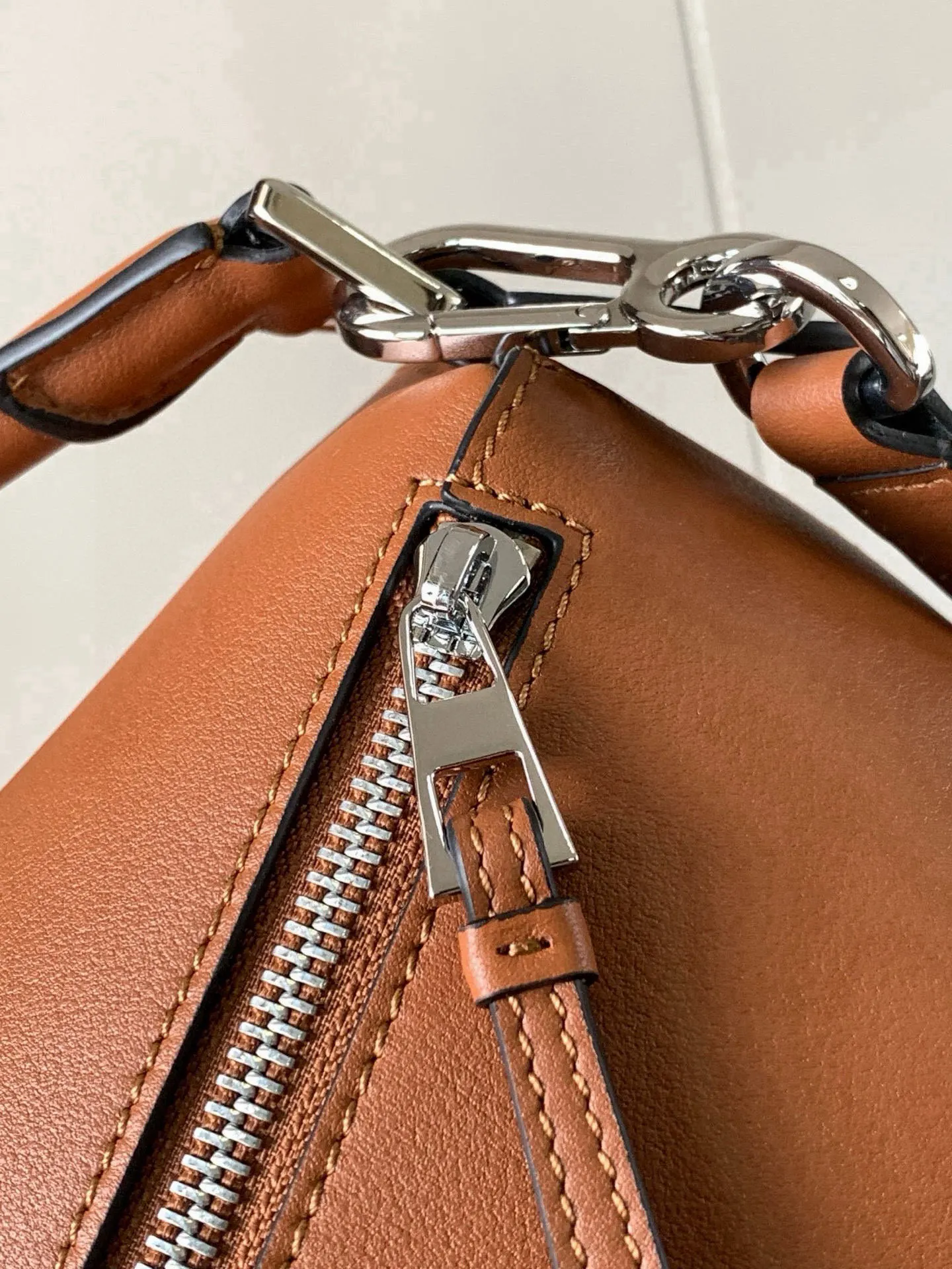 Brown Clutch Bag Leather