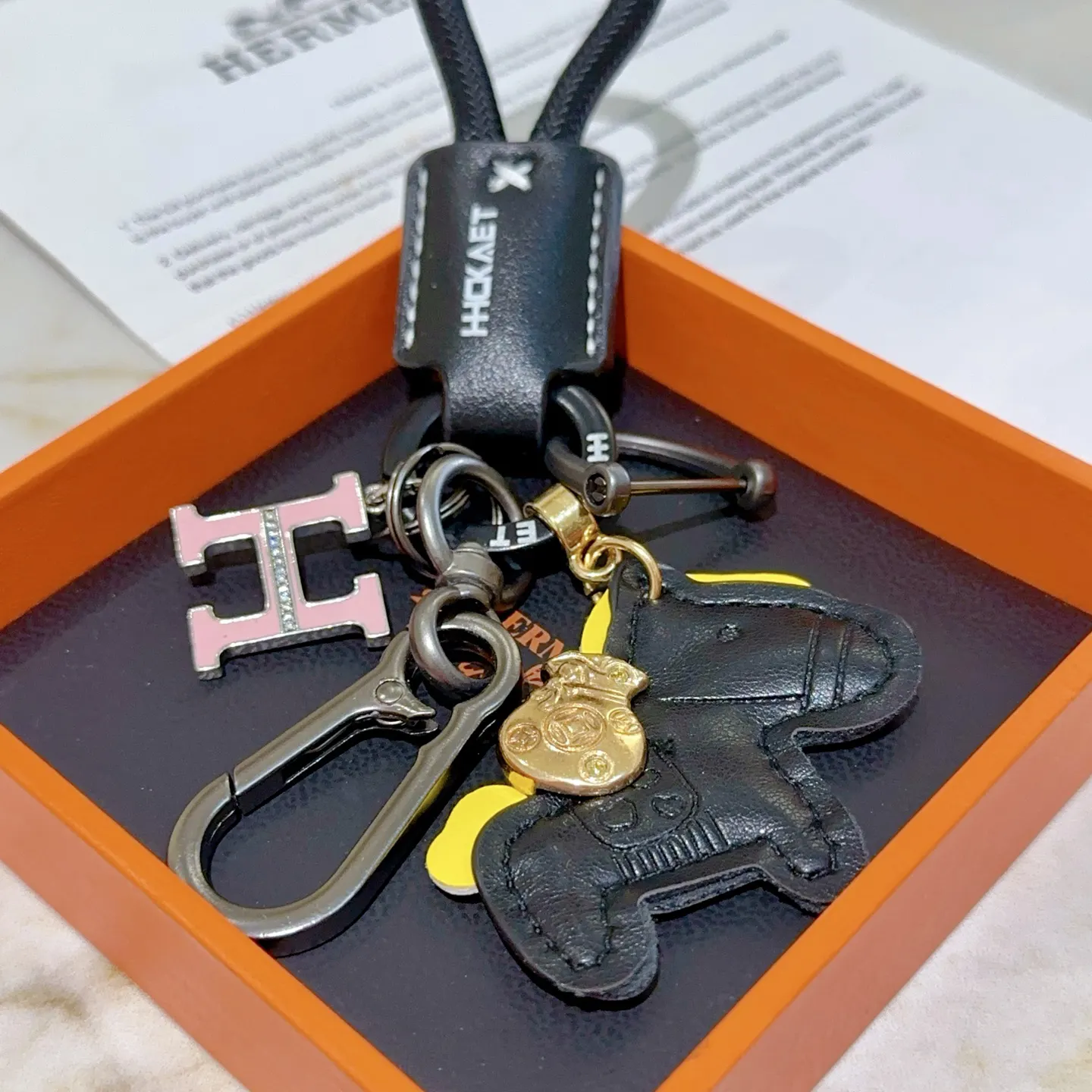 Hermès 挂件 精致配饰 吊坠