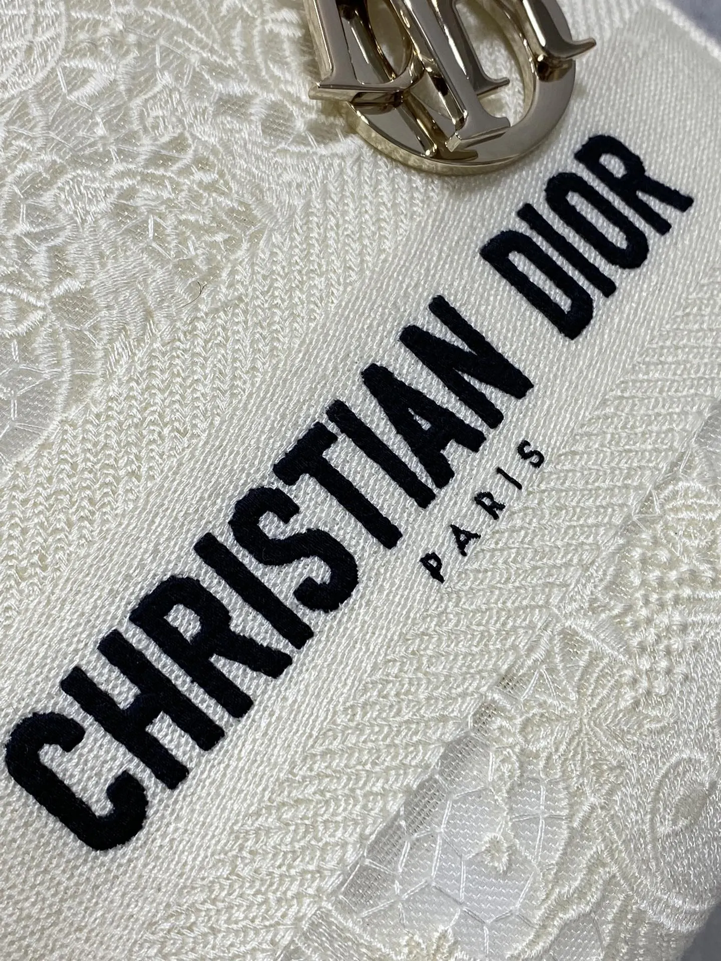 Dior Dⅰor 进口 刺绣蕾丝戴妃包 Lady蕾丝刺绣太 手提包 通勤手提款