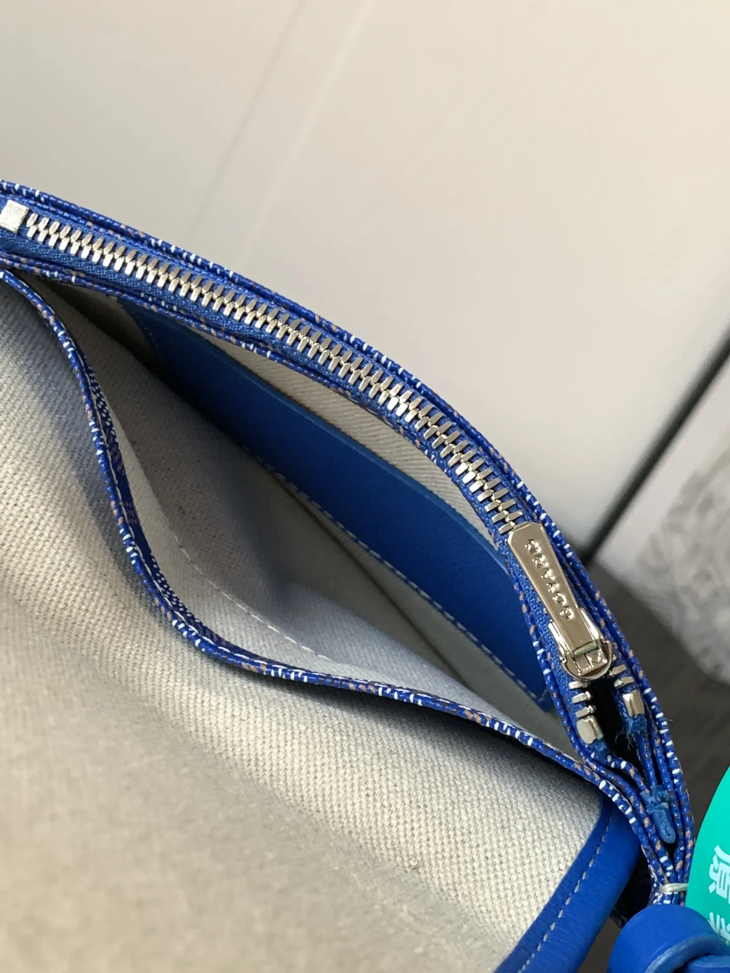 Goyard 浅藍 PLUMET 手拿包 精致手拿款
