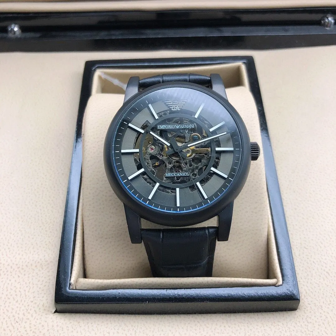 牛皮 手錶SJ出品 品牌 阿玛尼Armani 經典腕表款