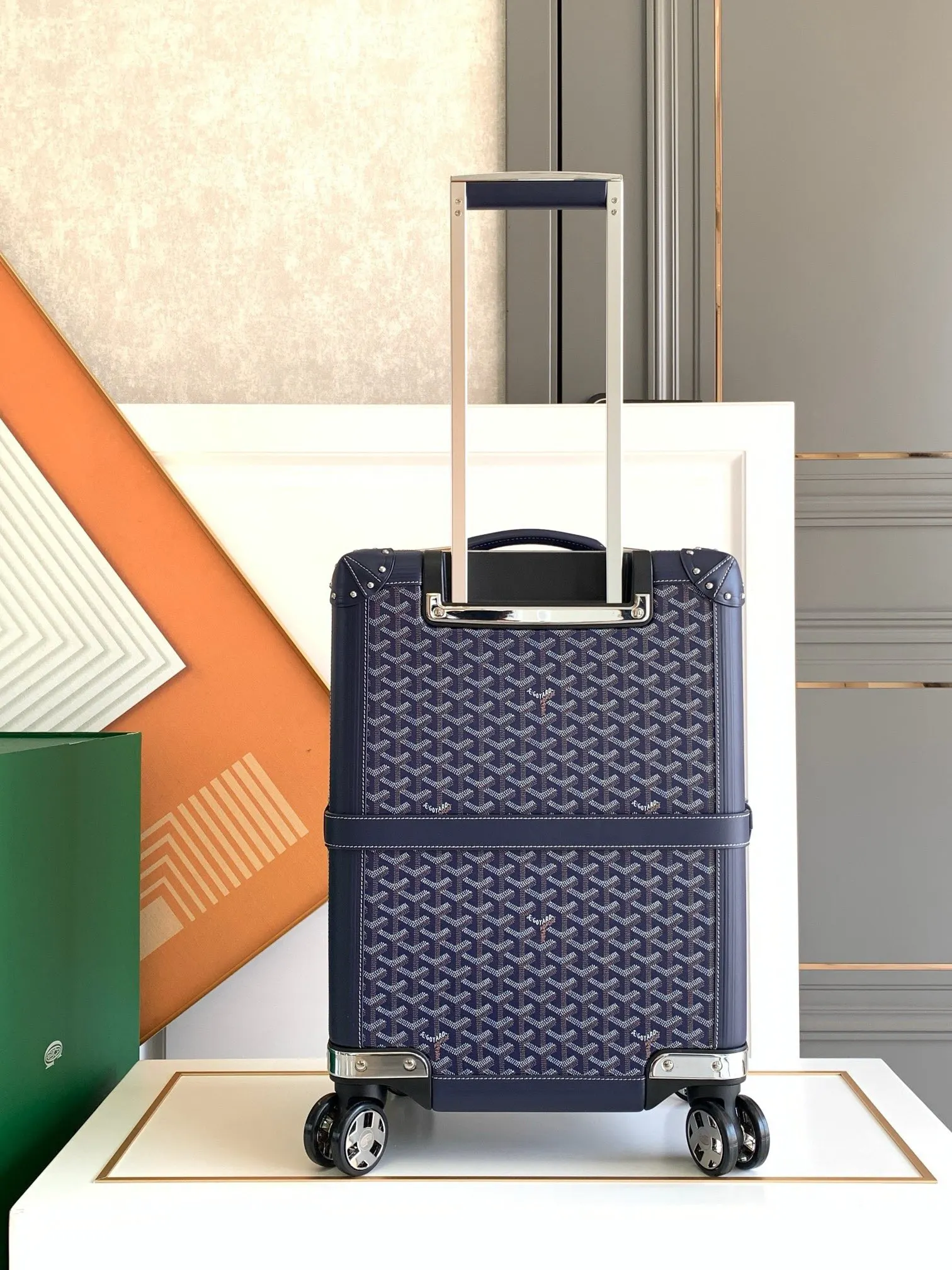 Goyard 黑色 白色 行李箱 旅行拉杆款 輕便出行款