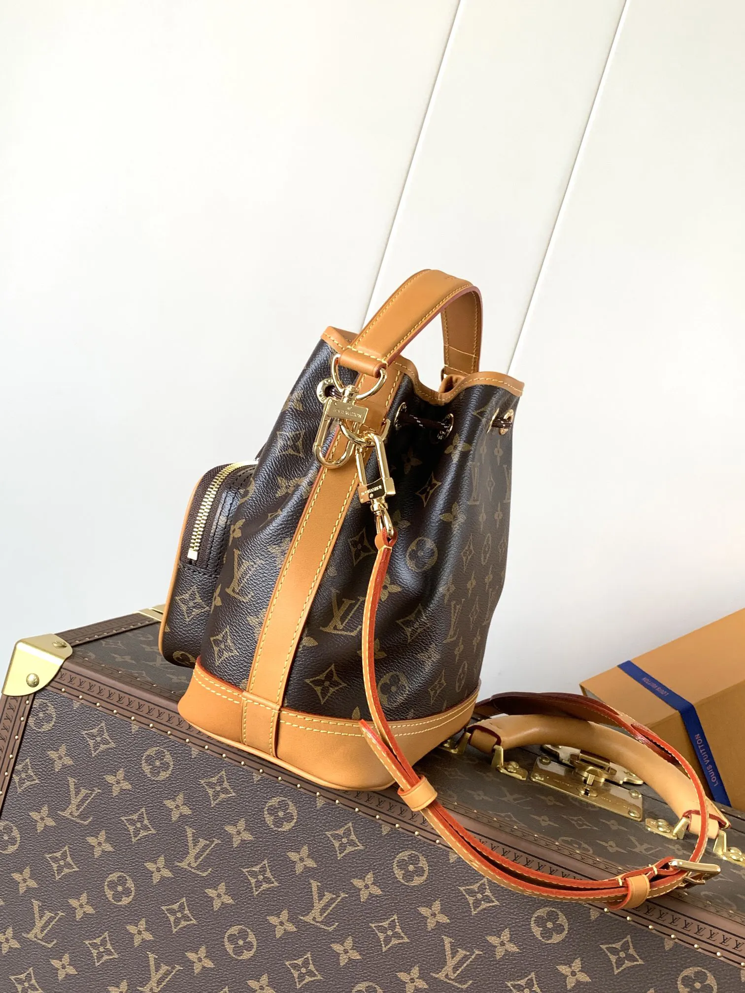 Louis Vuitton Noé 經典老花 水桶包