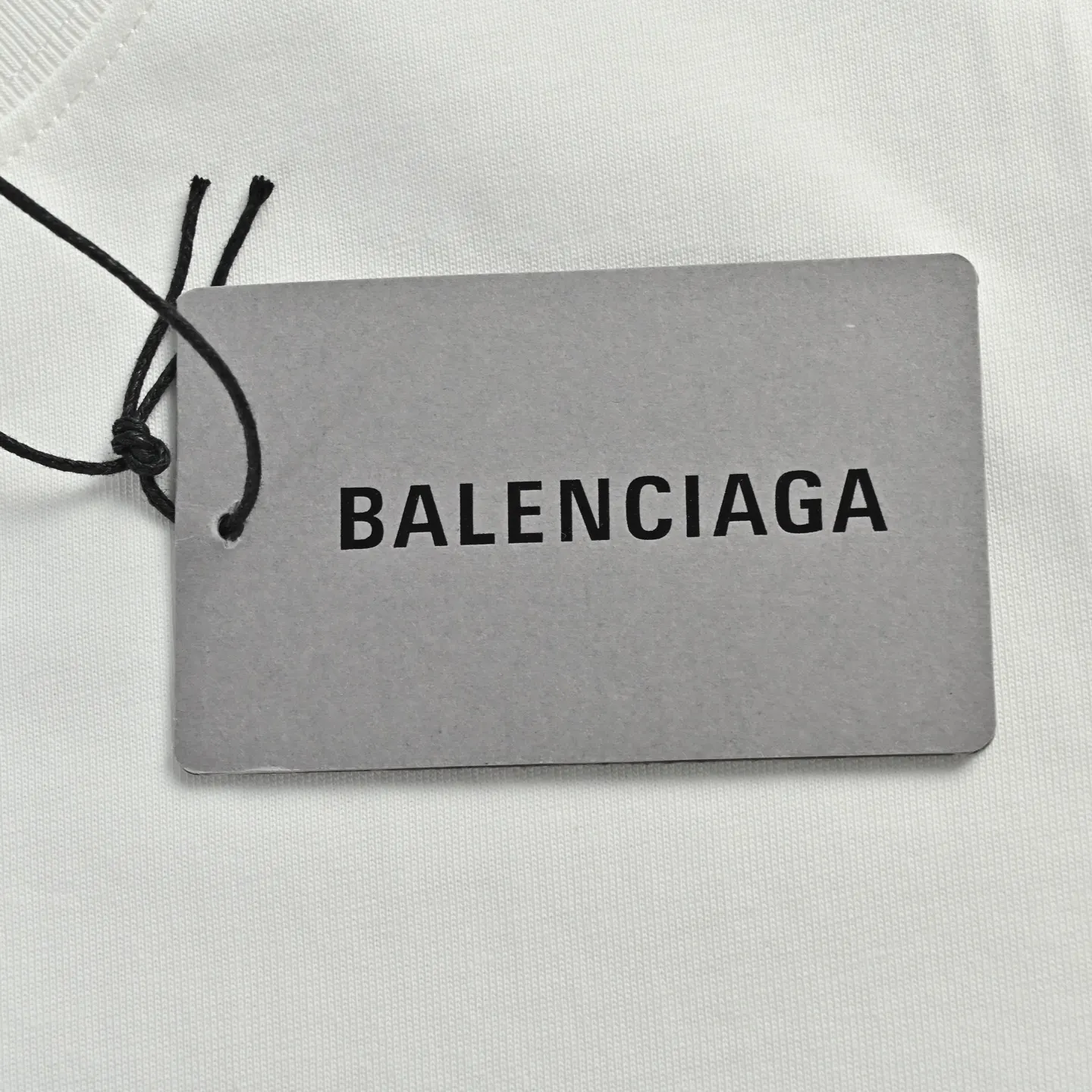 Balenciaga 纯棉 Logo 短袖T恤 宽松休闲
