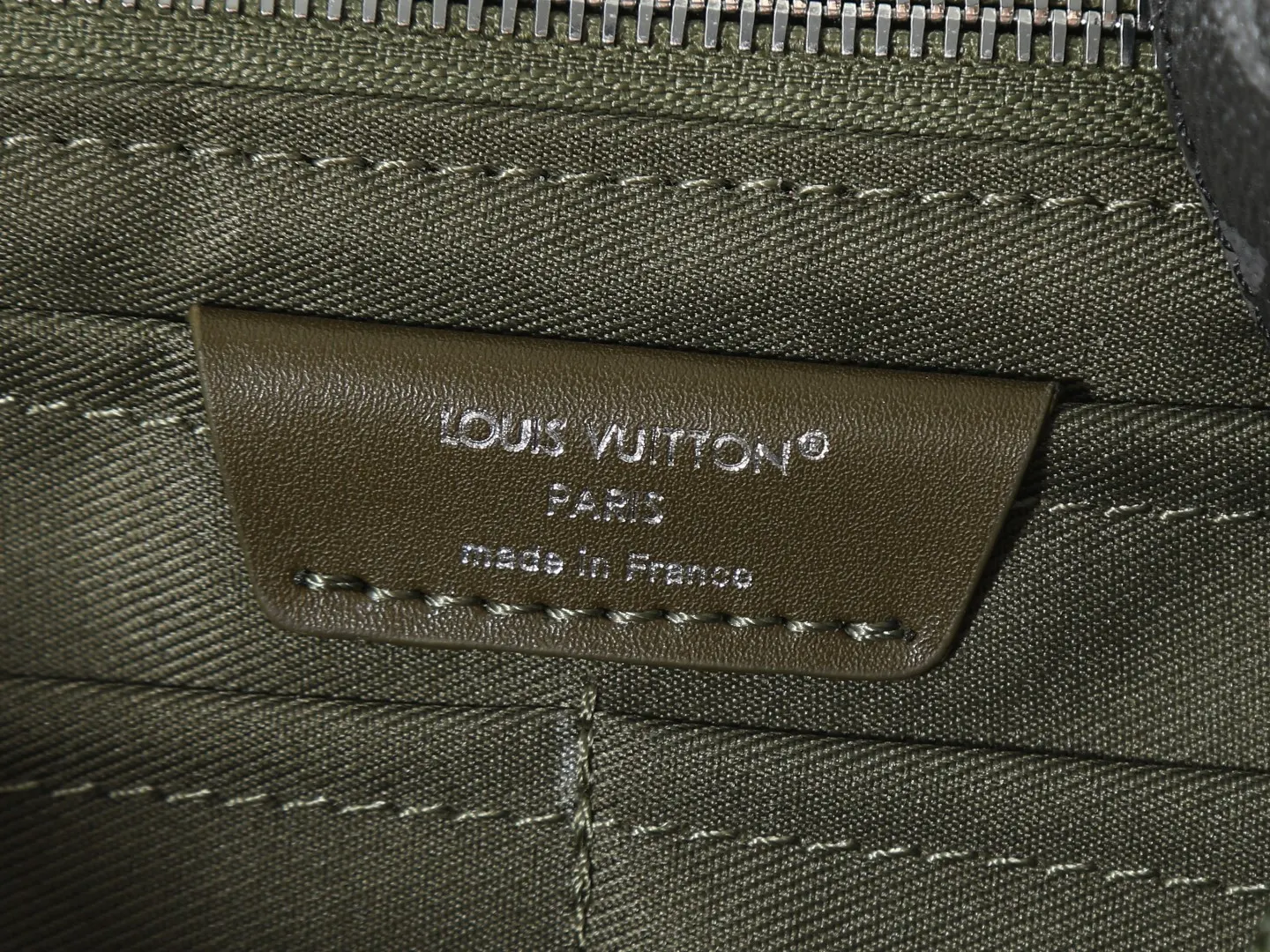 Green Backpack Canvas