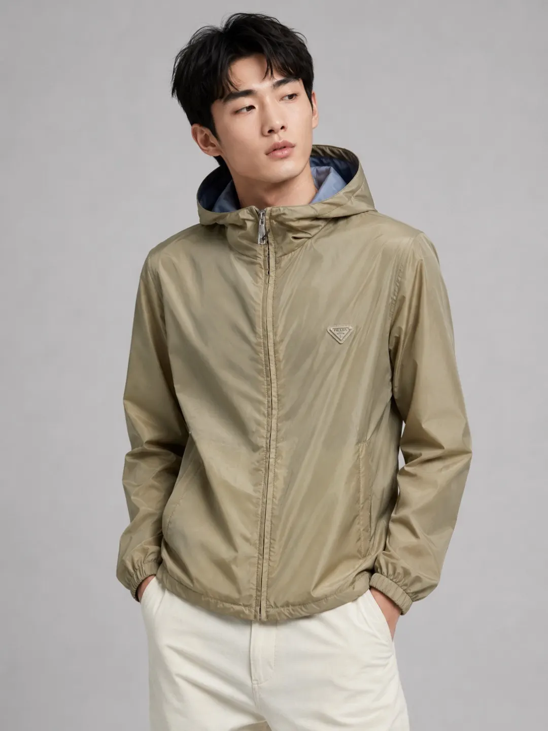 Prada Re-Nylon 尼龍 三角标 外套 通勤休闲