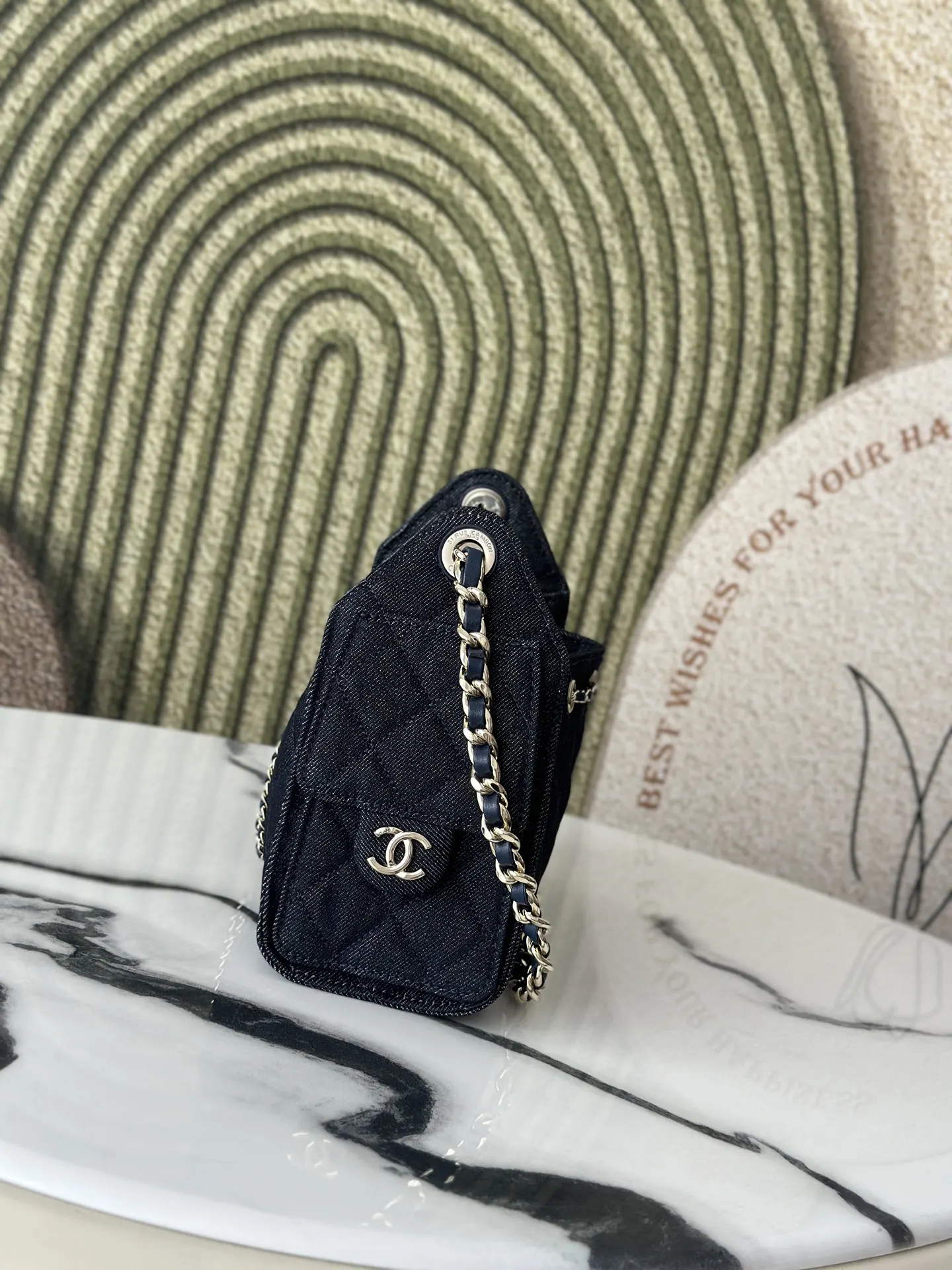 CHANEL Hobo 牛仔 腋下包 复古腋下背款