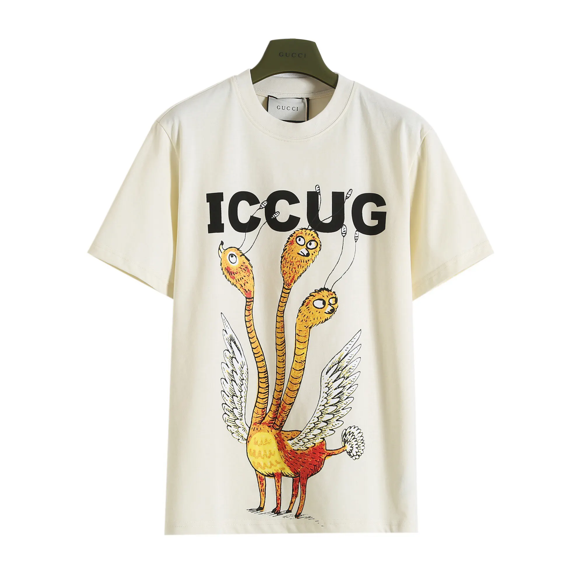 Gucci 26SS 米色 印花 T恤