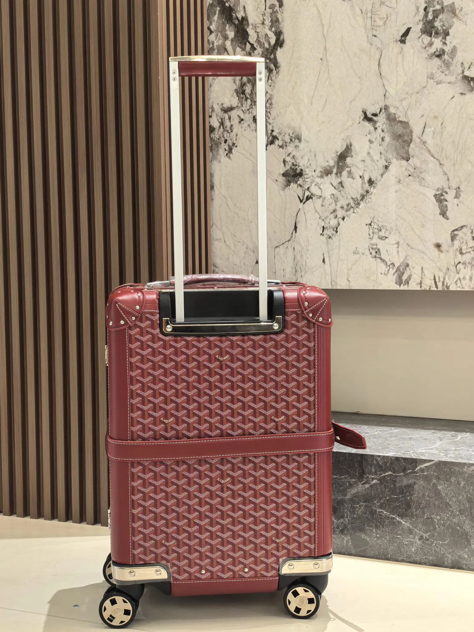 Goyard 戈雅 寸登机箱 全手工精心打造 行李箱 旅行拉杆款 轻便出行款