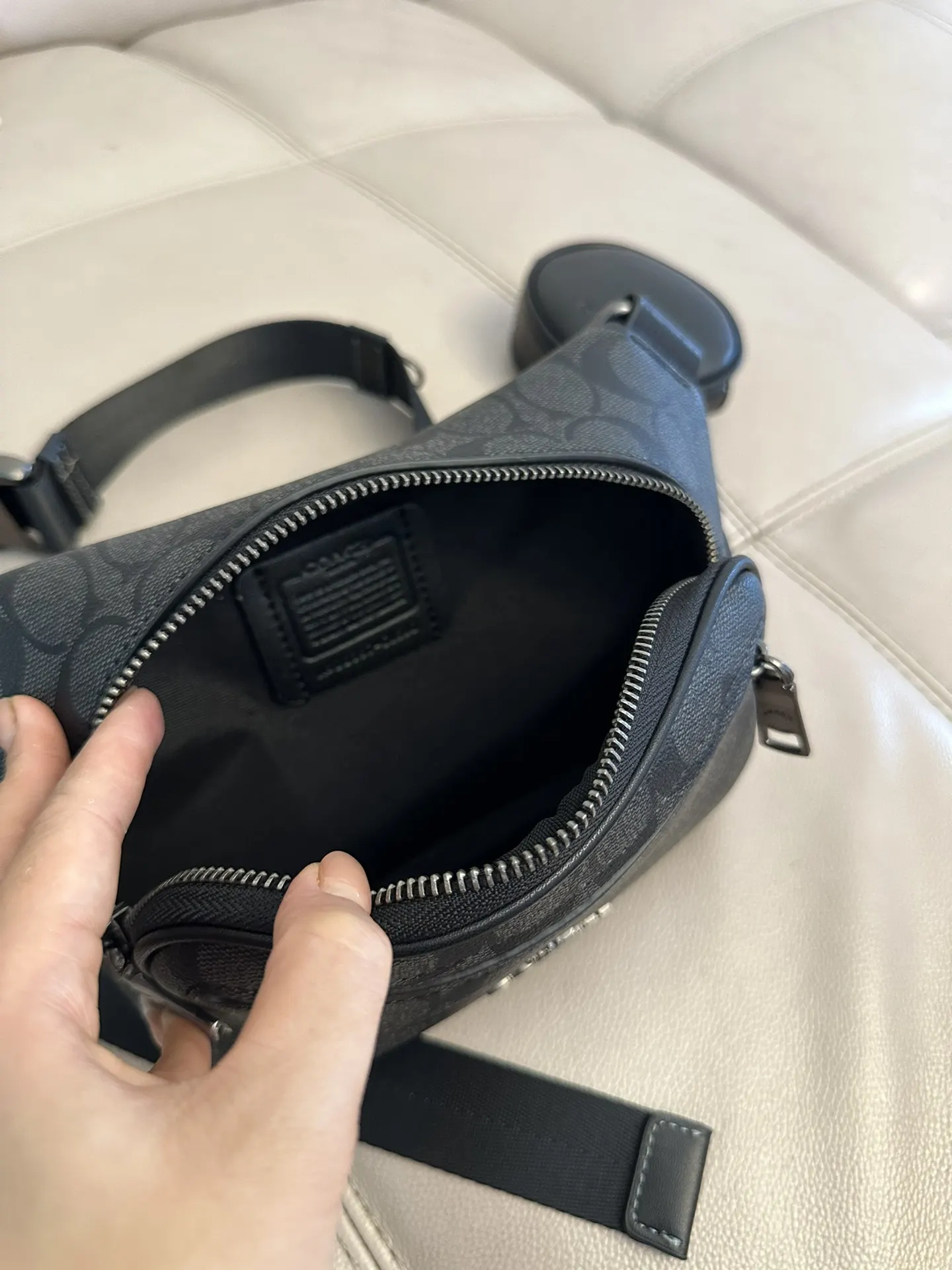 Coach 牛皮 厂价 腰包 休闲腰包款