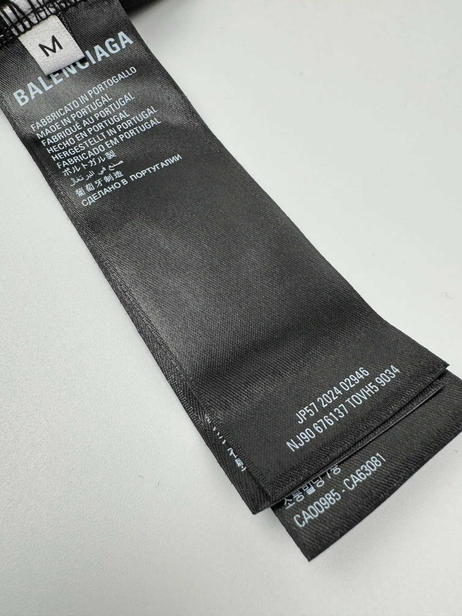 Balenciaga BLCG 纯棉 短袖T恤 宽松休闲