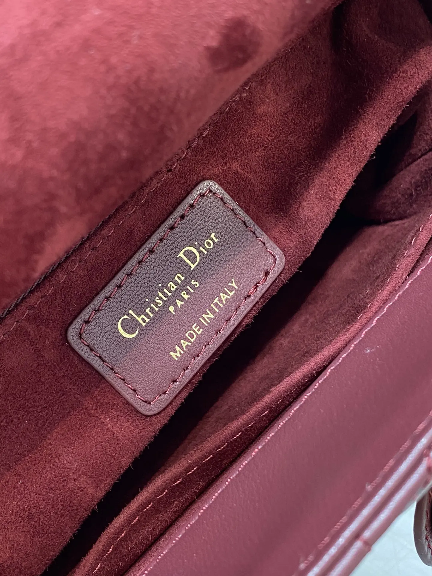 Dior Lady Dior 黑色手提包