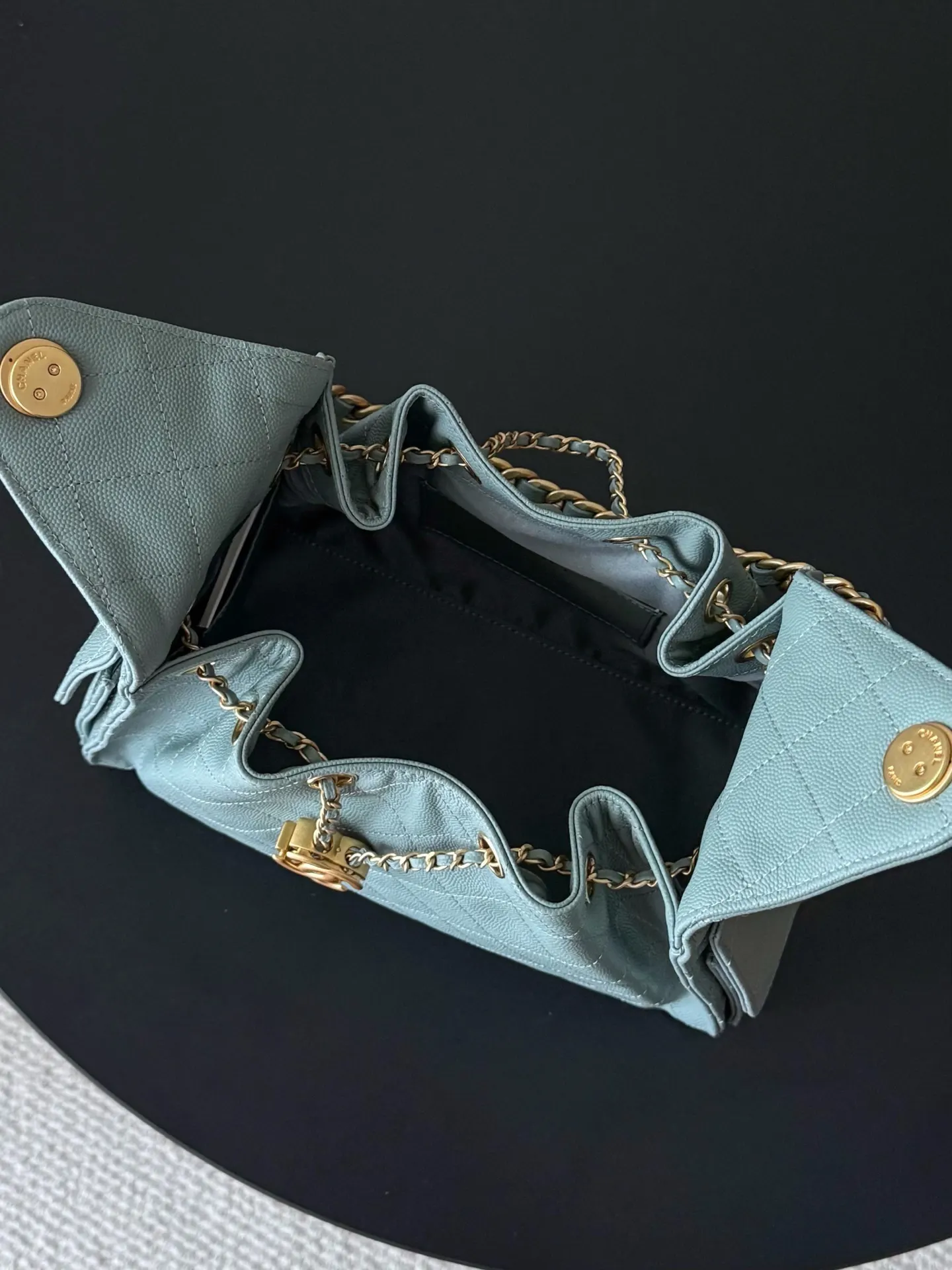 CHANEL Hobo 牛皮 腋下包 復古腋下背款