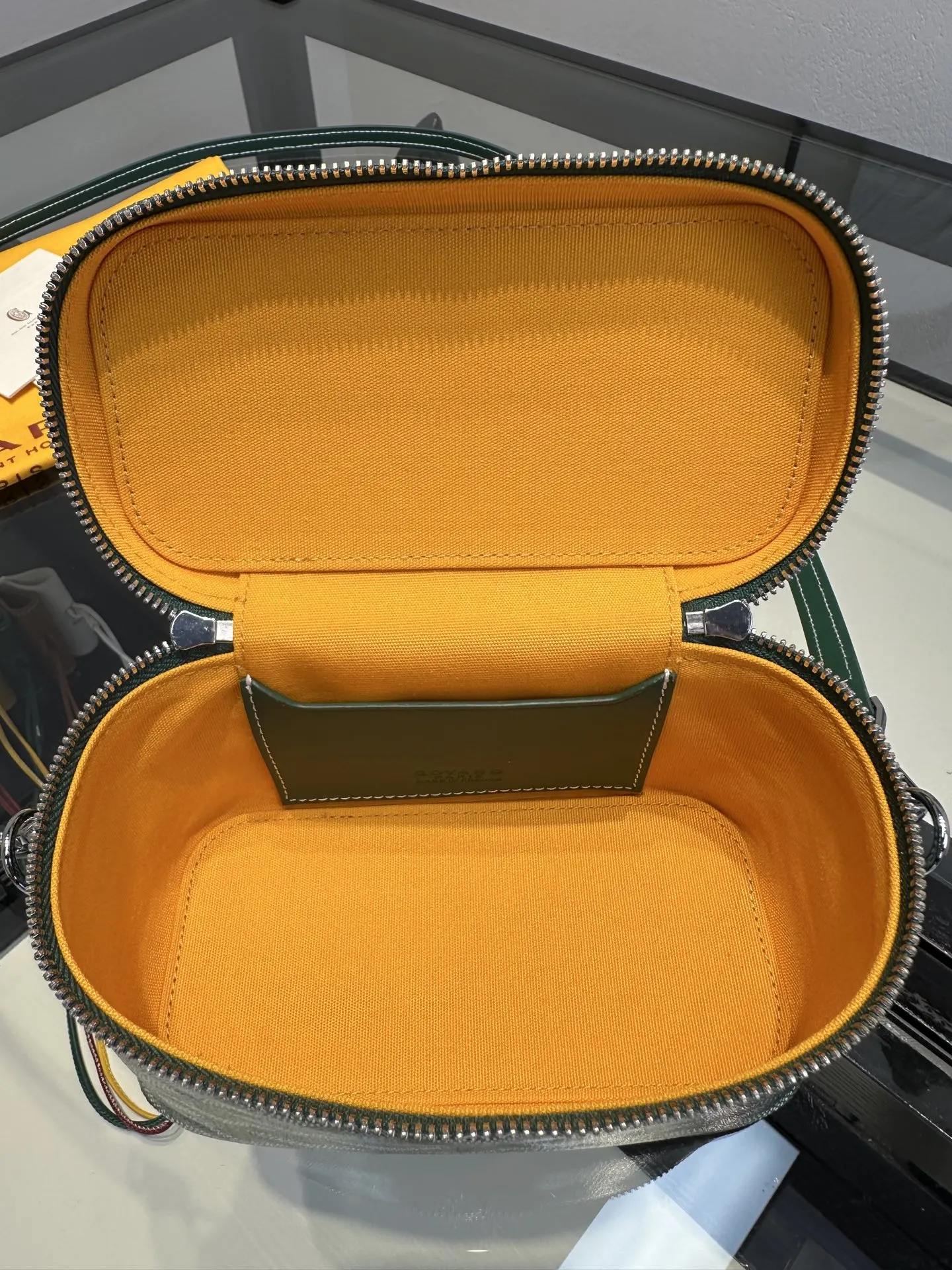 Goyard 綠色 小牛皮 收納包 旅行收納款