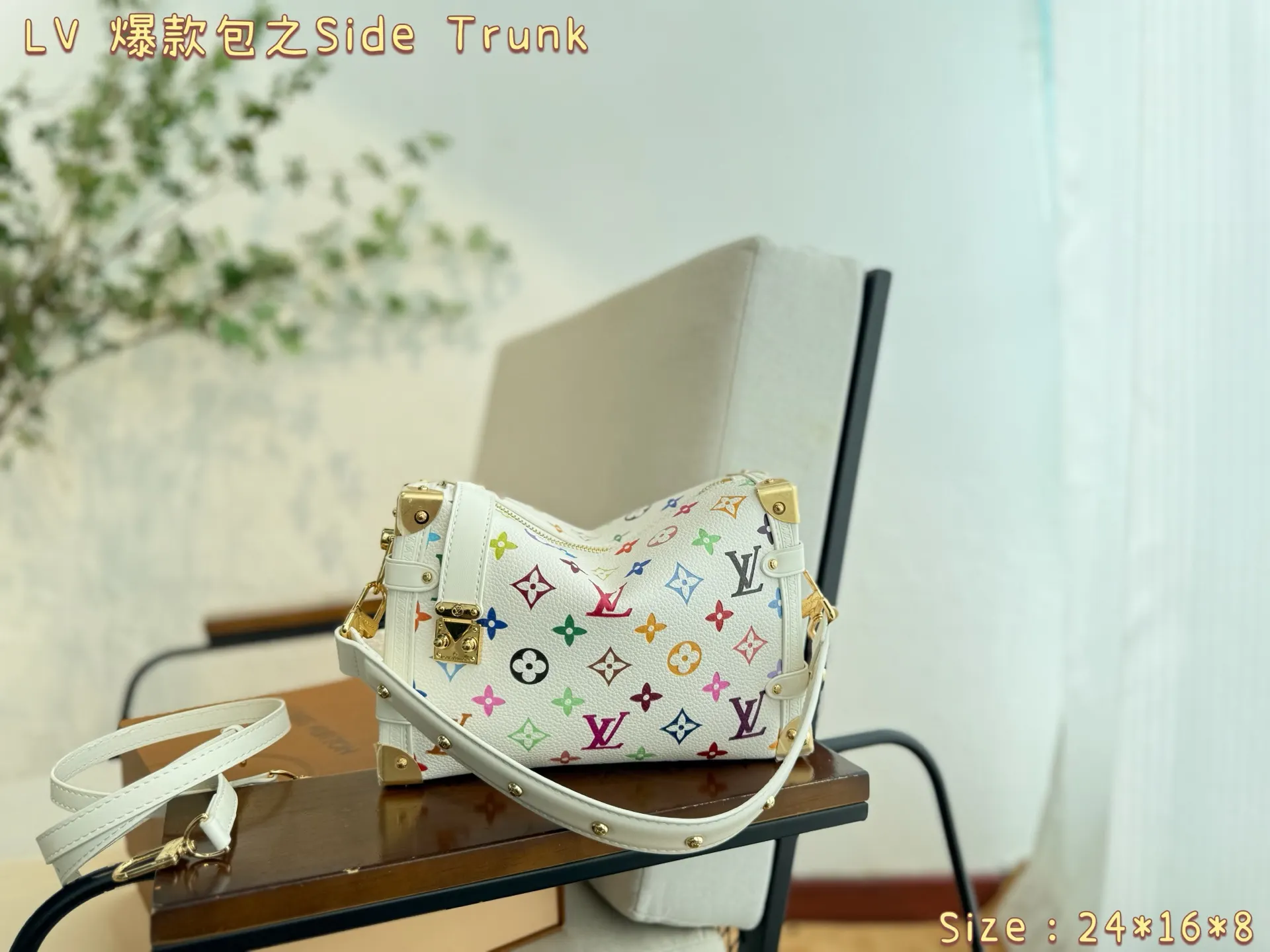 LV 牛皮 折叠 飞机 xTakaship Murak 斜挎包 轻便斜挎款