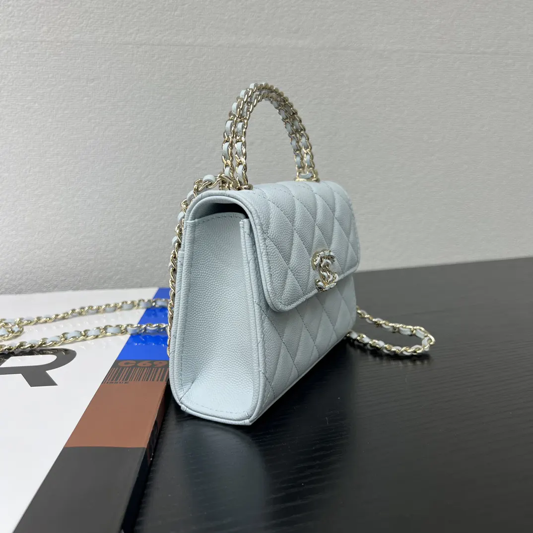 Chanel 牛皮Kelly手柄包 手提斜挎 斜背包
