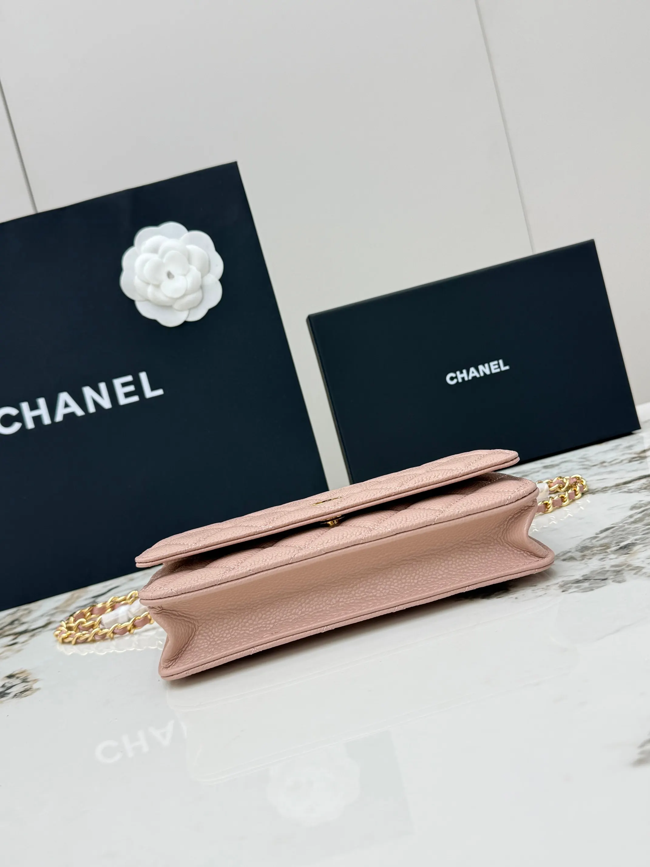 CHANEL 小牛皮 链条包 精致链条款