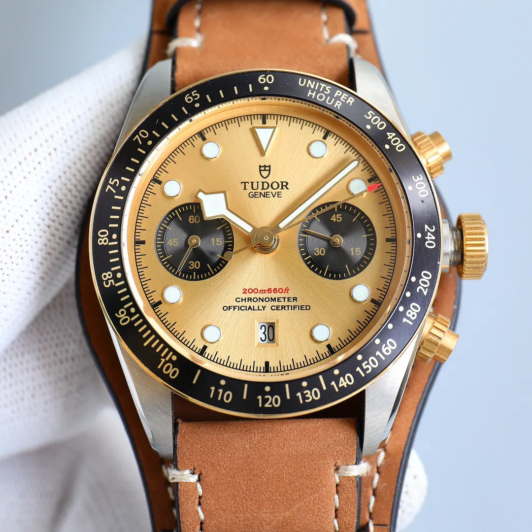 Tudor 帝舵 碧湾计时型 Black Bay Chrono 手錶 經典腕表款