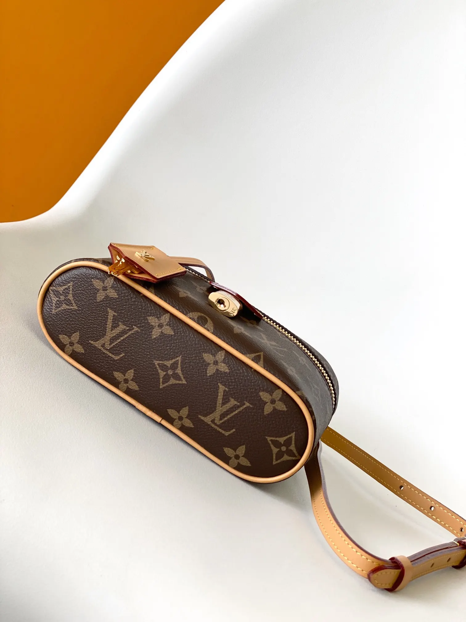 Yellow Chain Bag Canvas