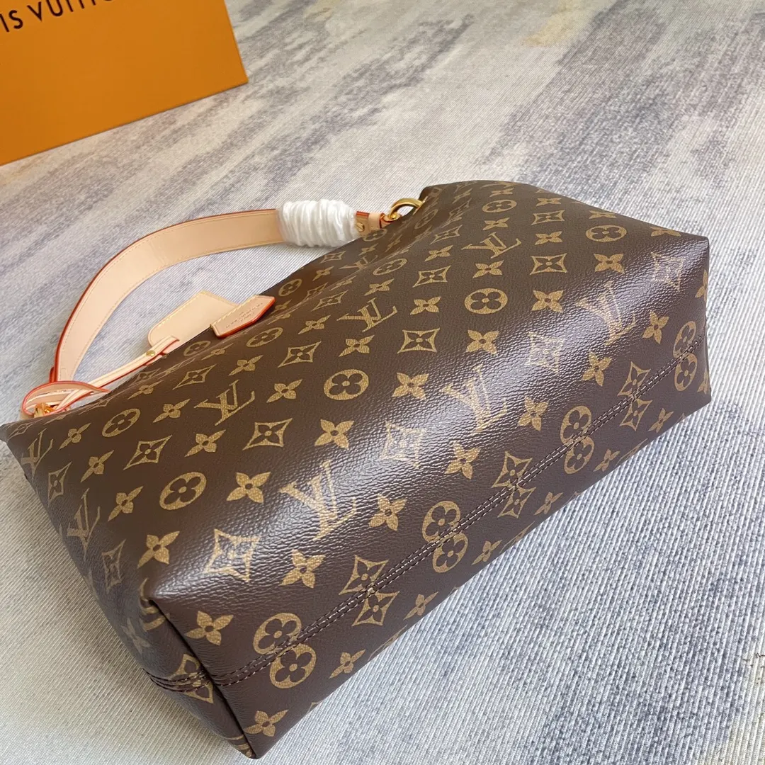 Pink Monogram Top Handle Bag Commuter Leather