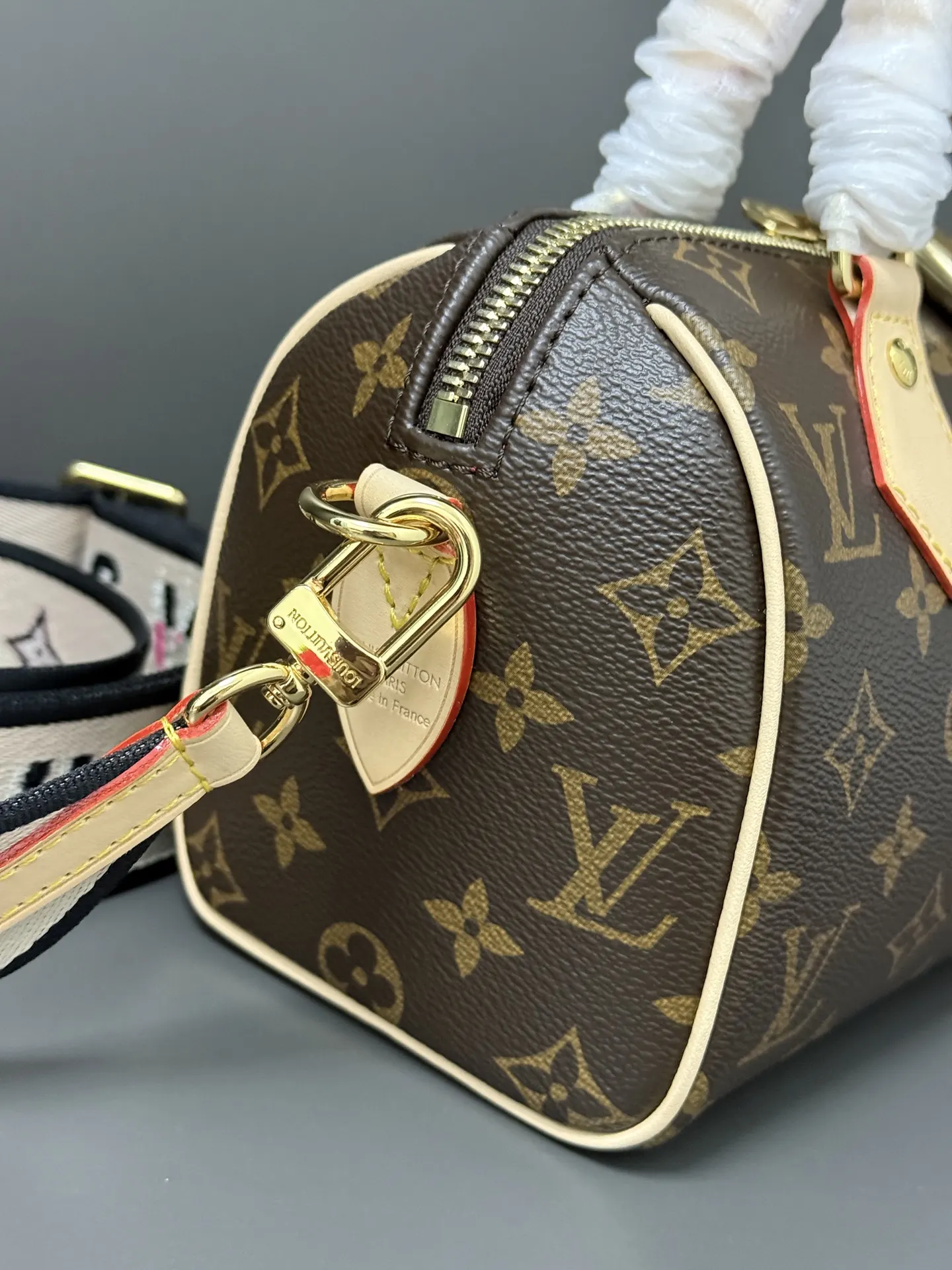 Louis Vuitton Speedy 老花 手提包 实拍款01