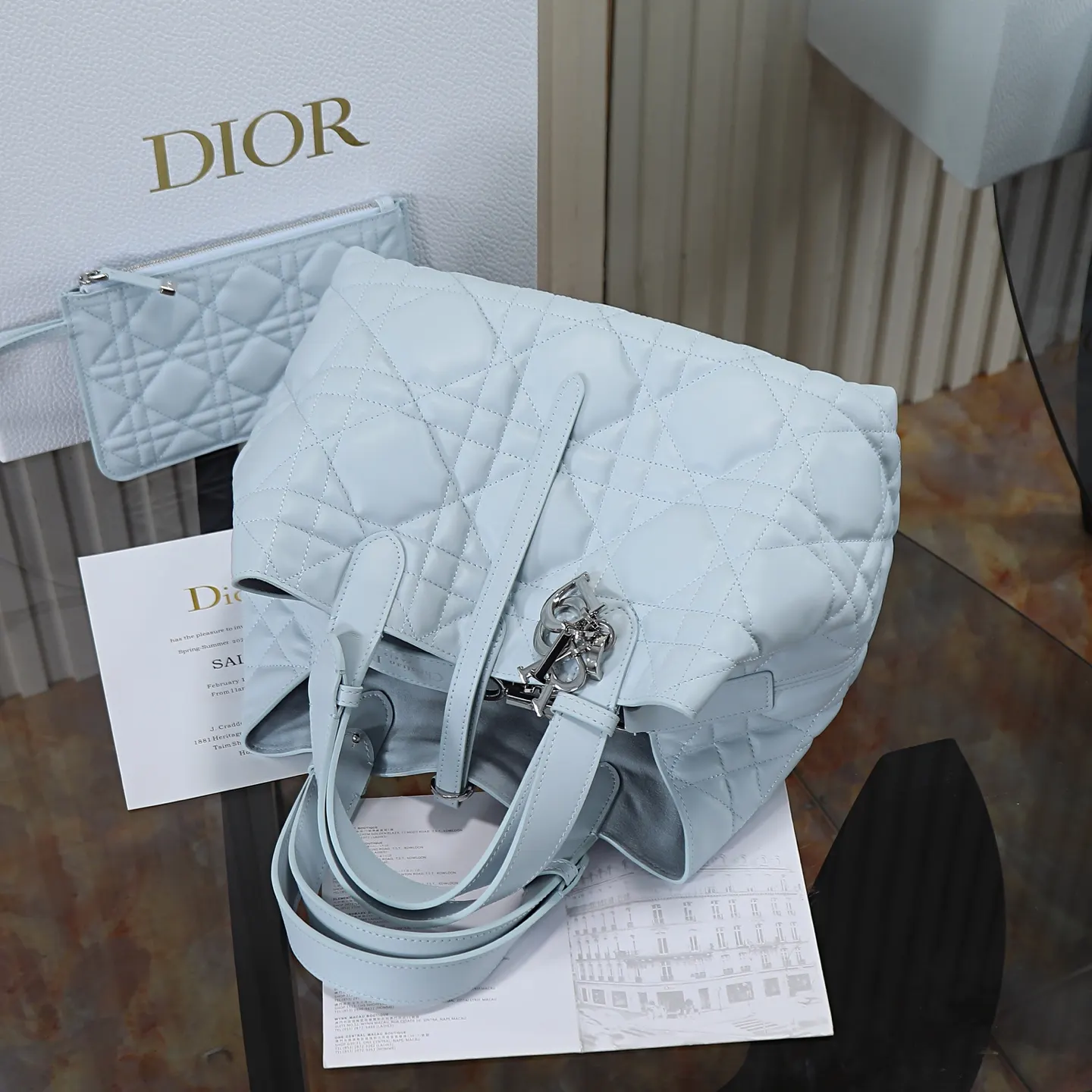 Dior Toujours 皮革 托特包