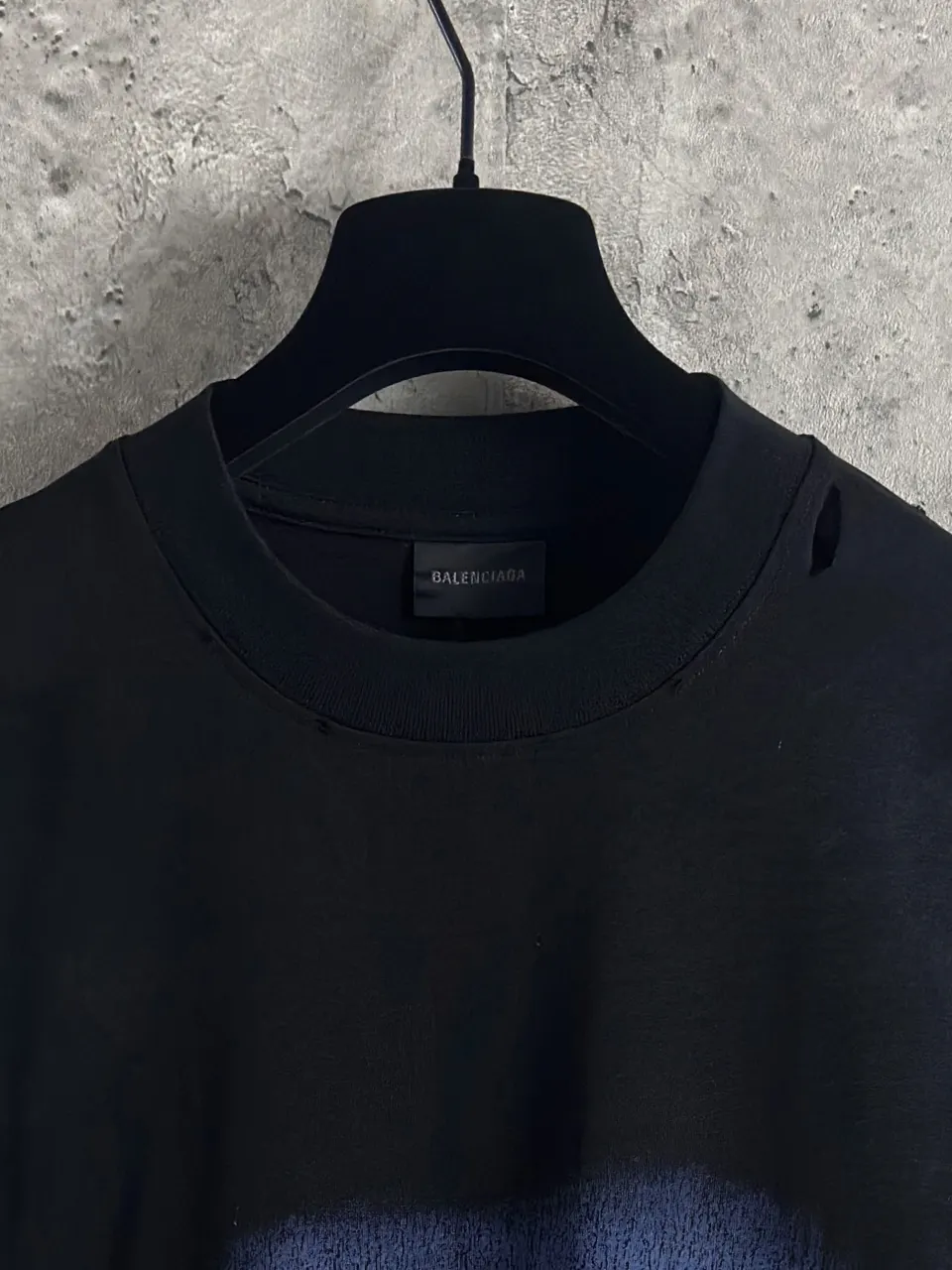 Balenciaga 黑色 短袖T恤