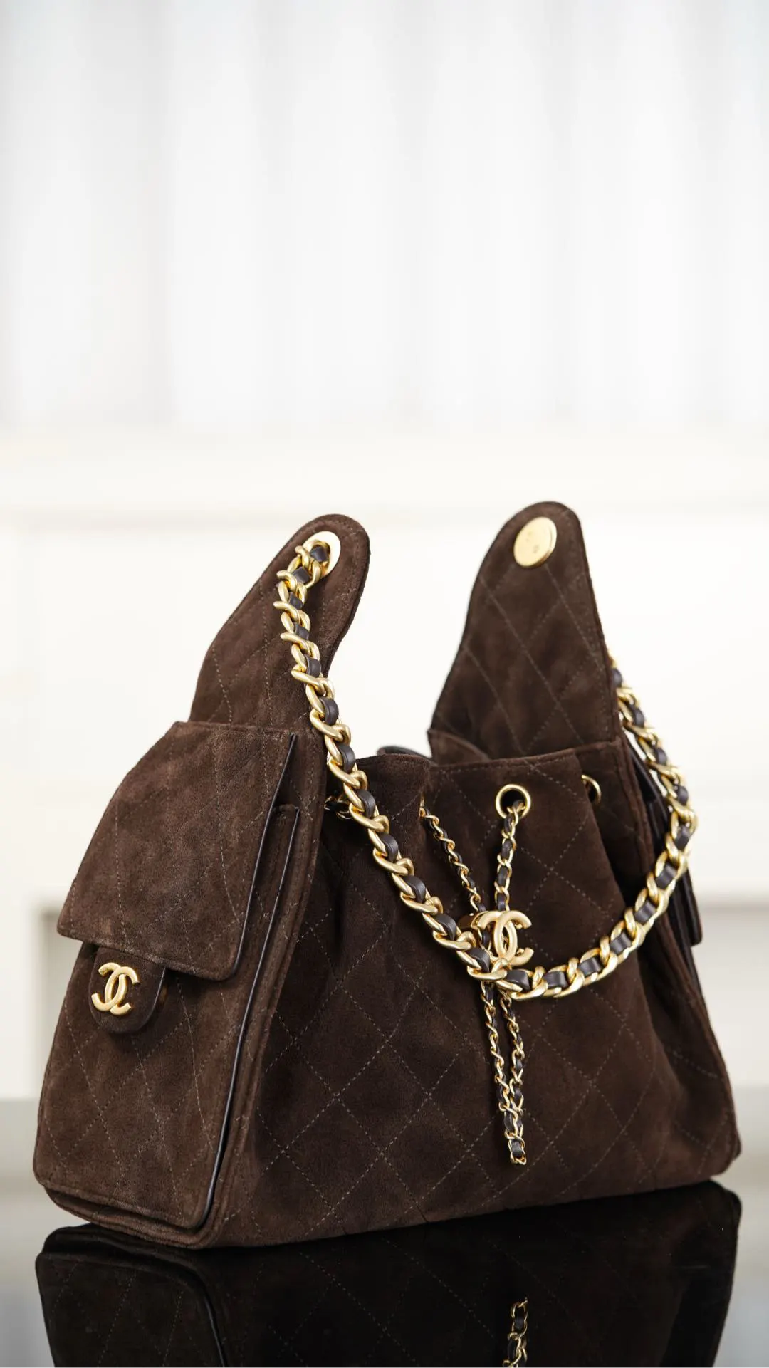 Brown Bucket Bag Casual