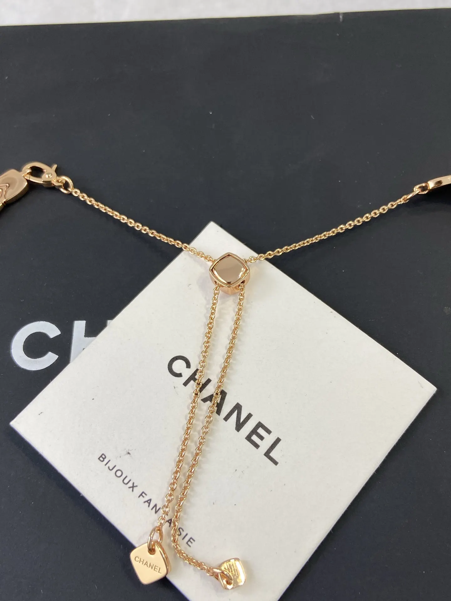 Chanel 金色 編織 項鏈