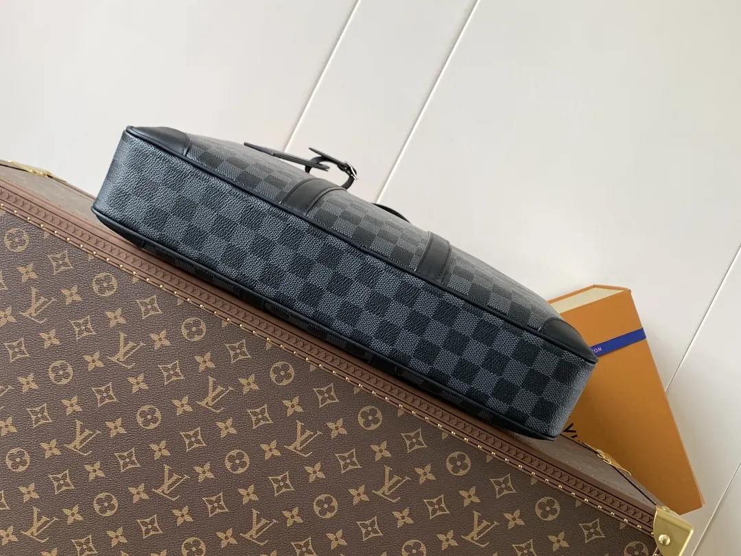 LV 帆布 公文包 商务通勤款