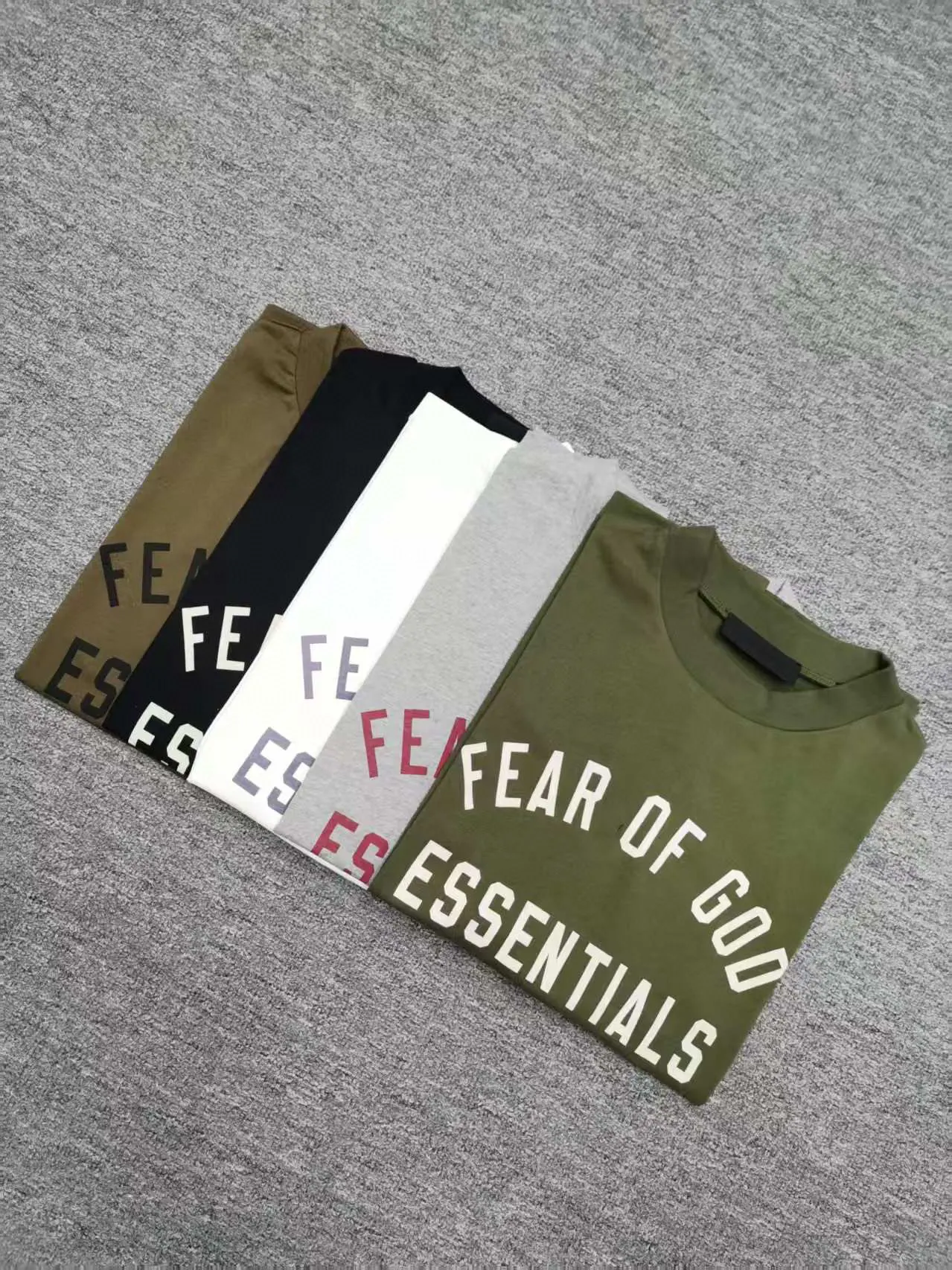 Fear of God 字母 印花 短袖T恤 日常百搭款