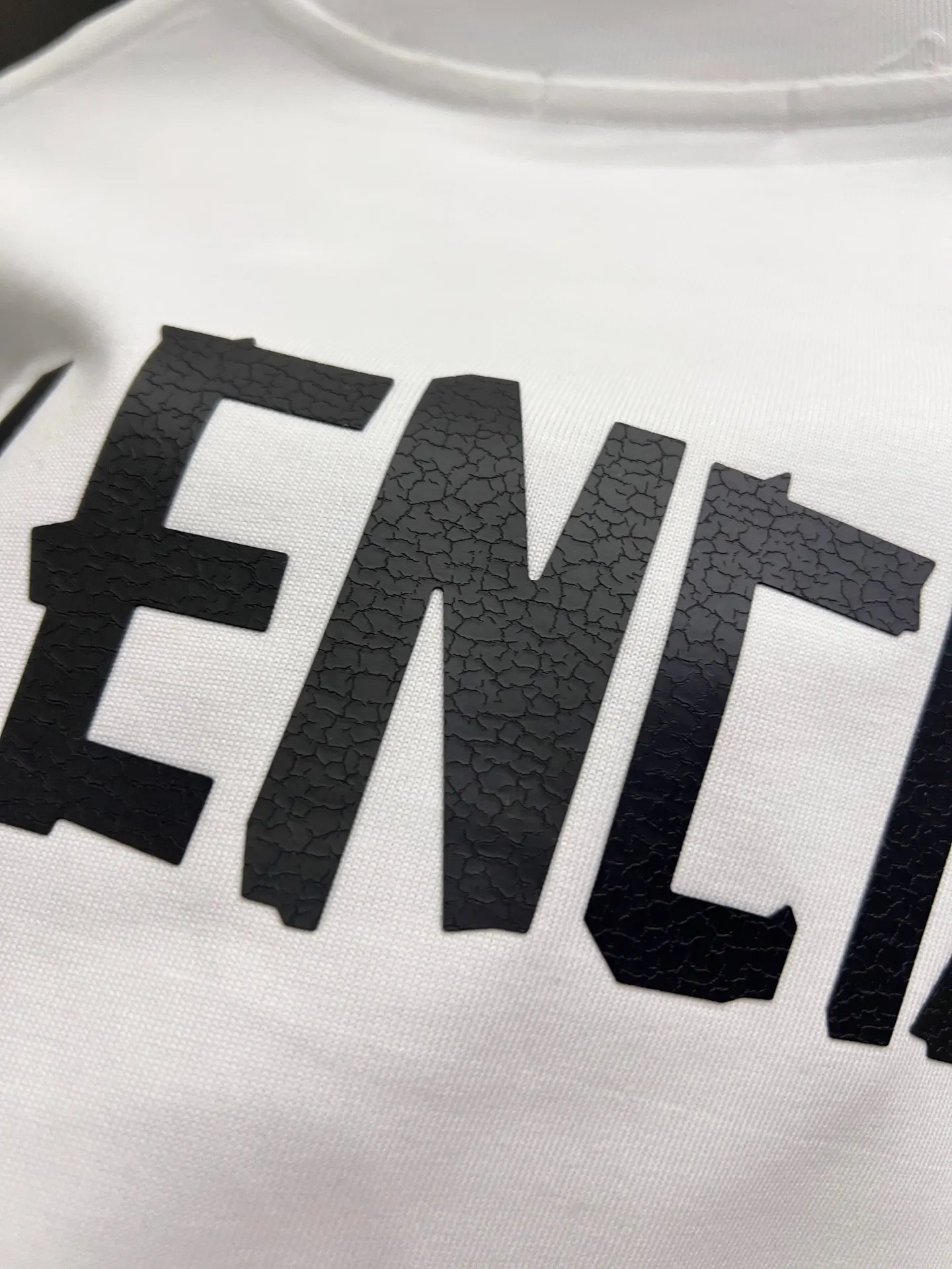 Balenciaga 黑色 纯棉 Logo 短袖T恤 宽松休闲