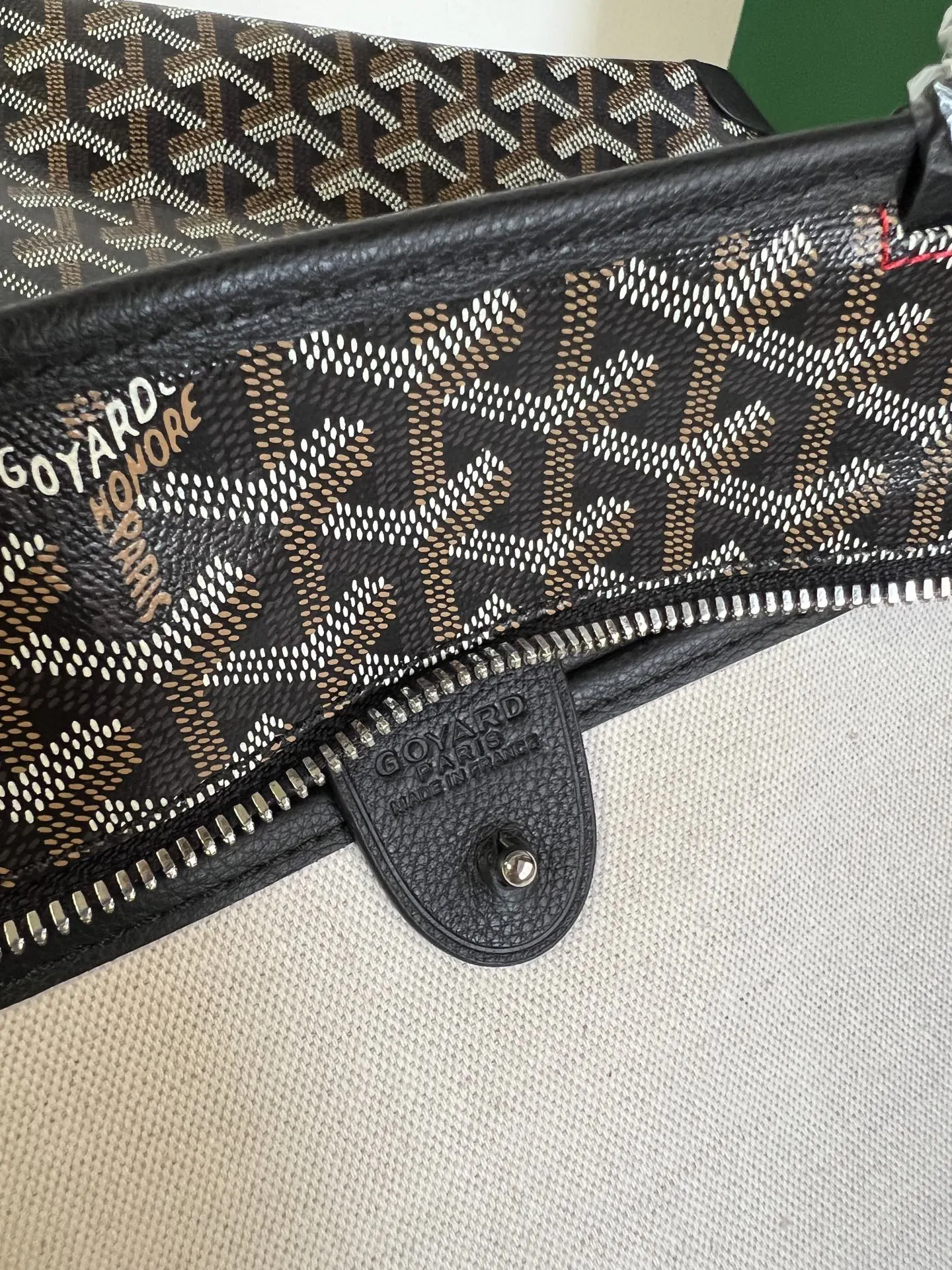 Goyard 黑色 牛皮 托特包 大容量托特款(數字9) Goyard 黑色 牛皮 托特包 大容量托特款(數字9)