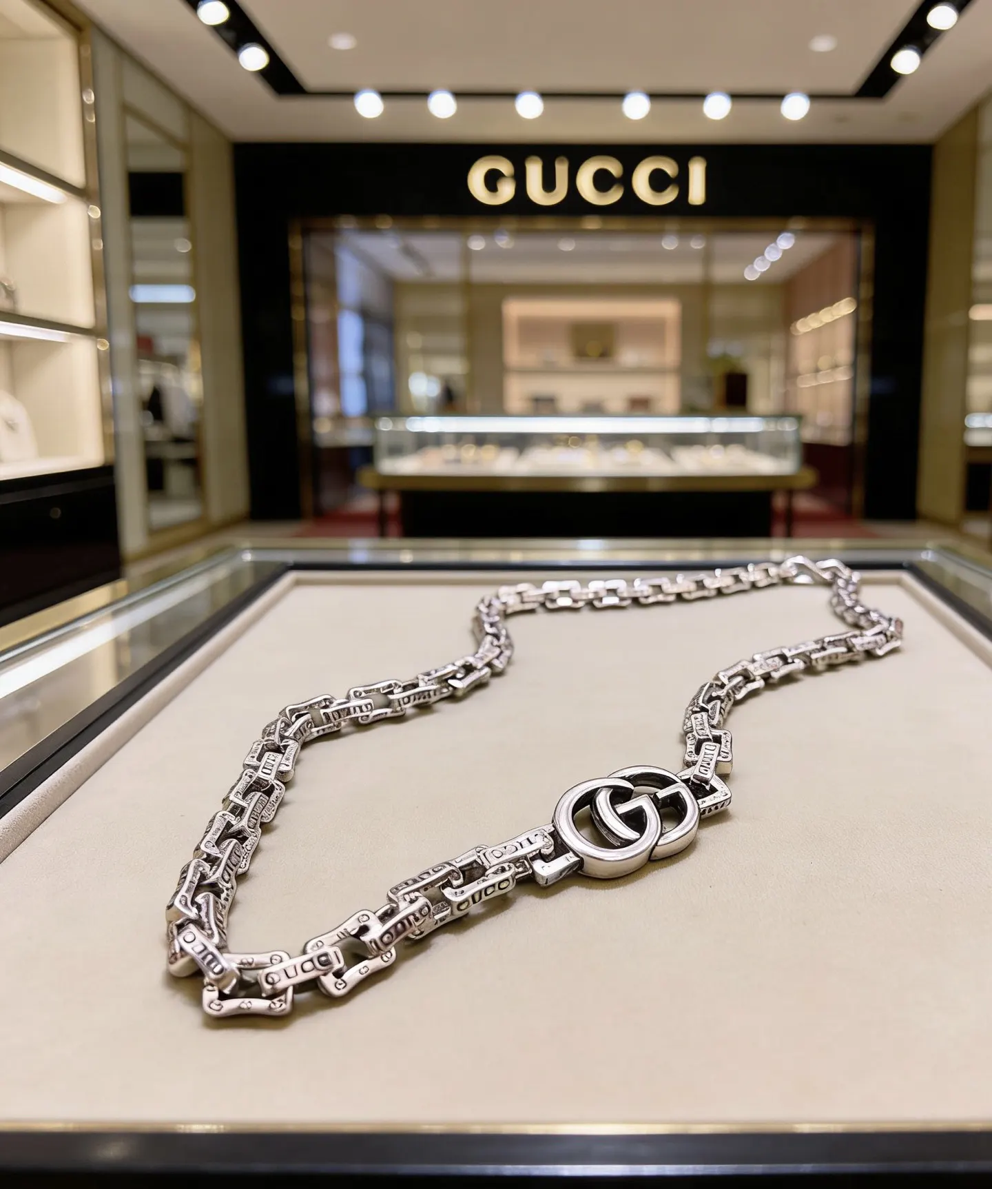Gucci 链条包 单肩斜挎款