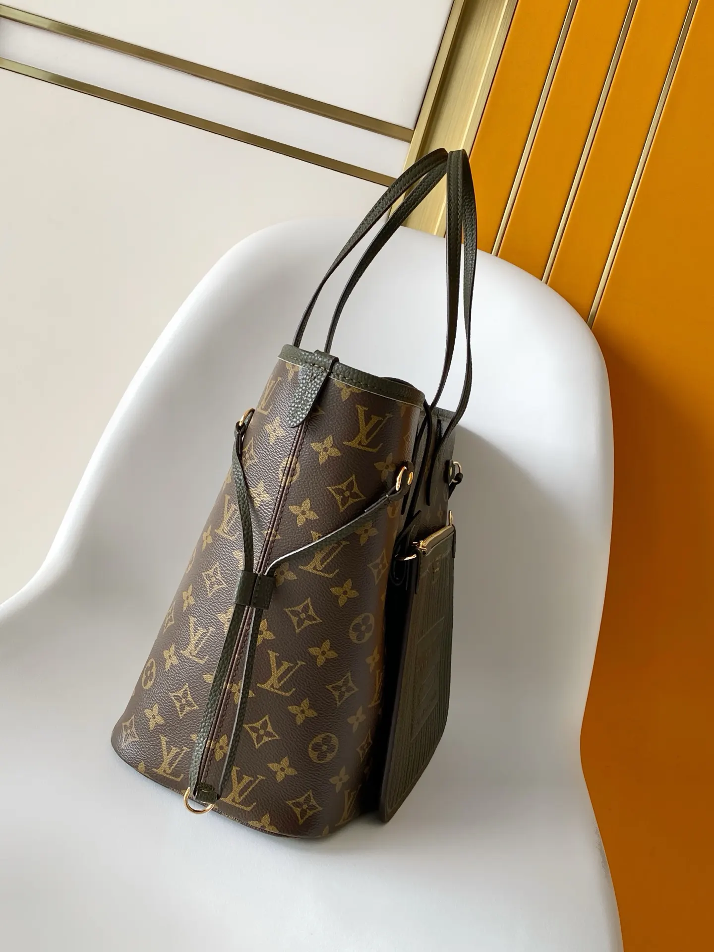 Neverfull 黑色 藍色 帆布 斜背包 輕便斜挎款