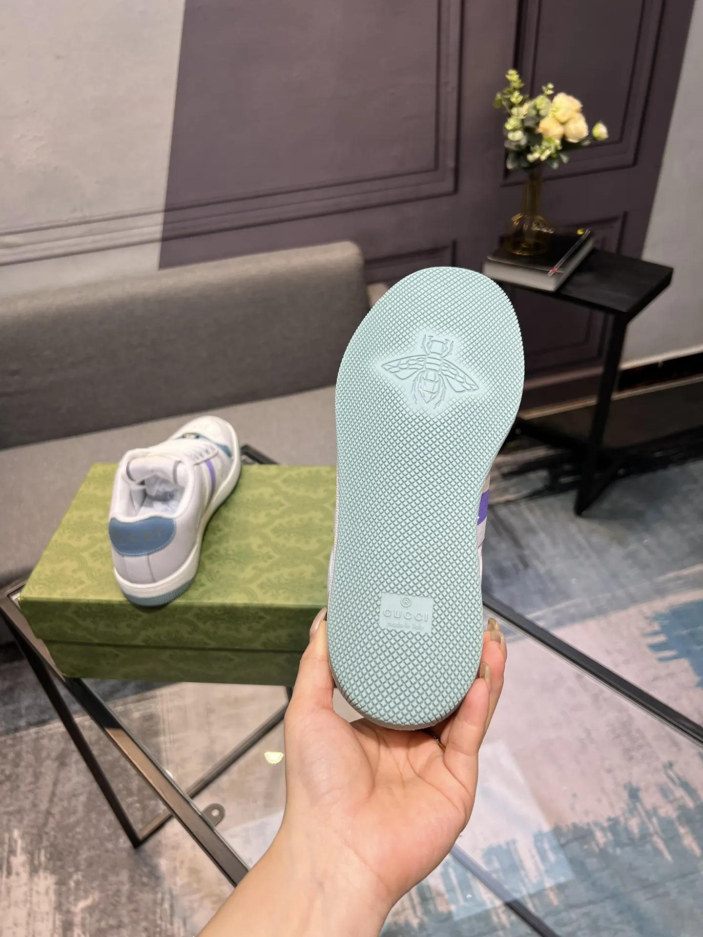 Gucci Logo休闲运动鞋