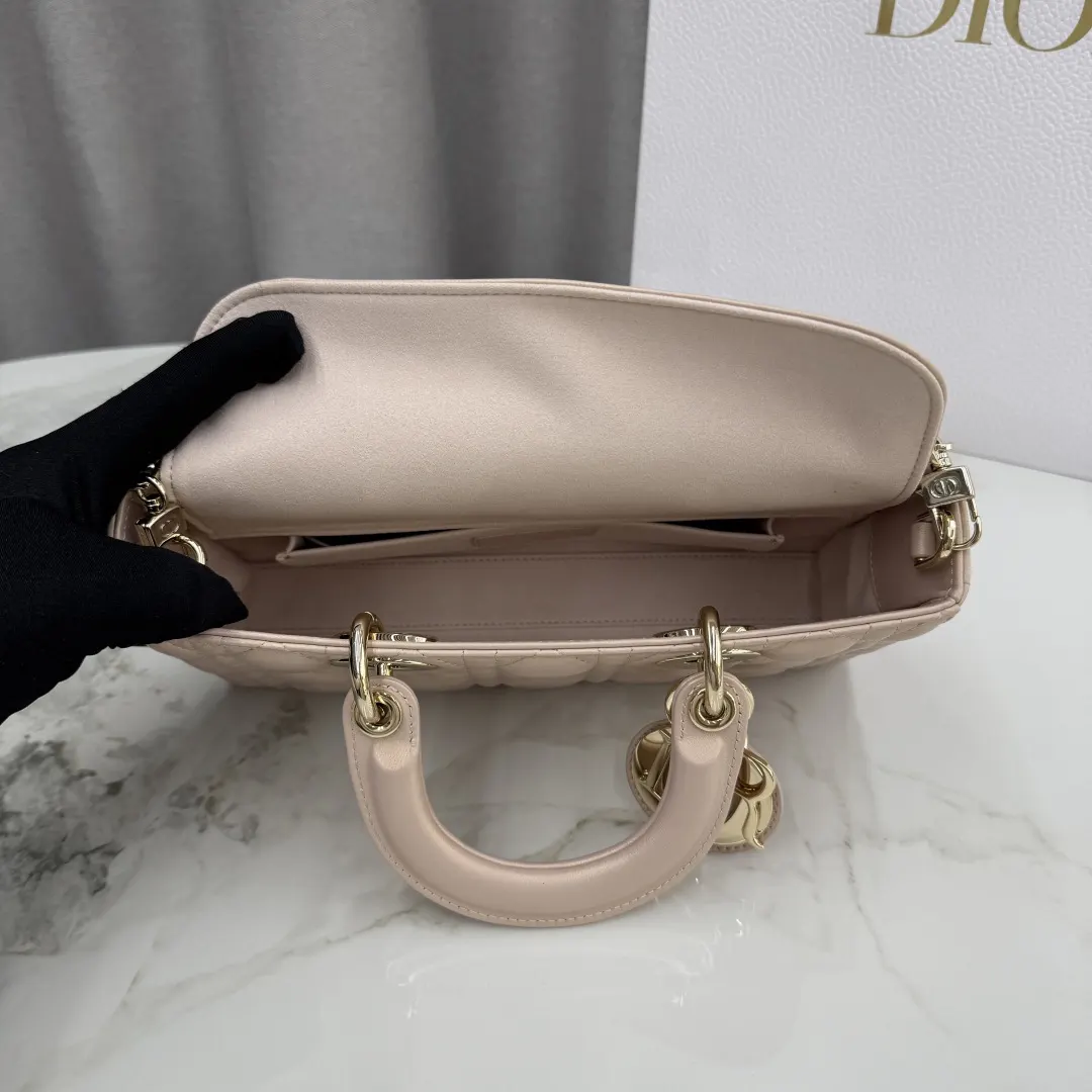 Dior D Joy 皮革链条包 手提斜挎