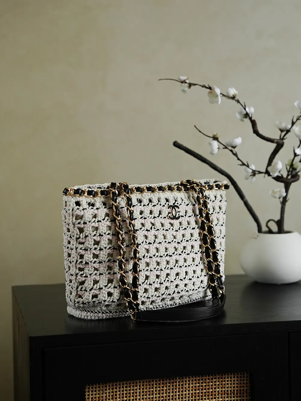 Pink Gold Organizer Pouch Travel